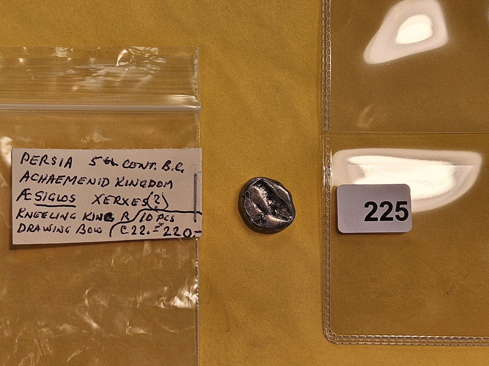 ANCIENT! Persia 5th Century BC silver coin - 2