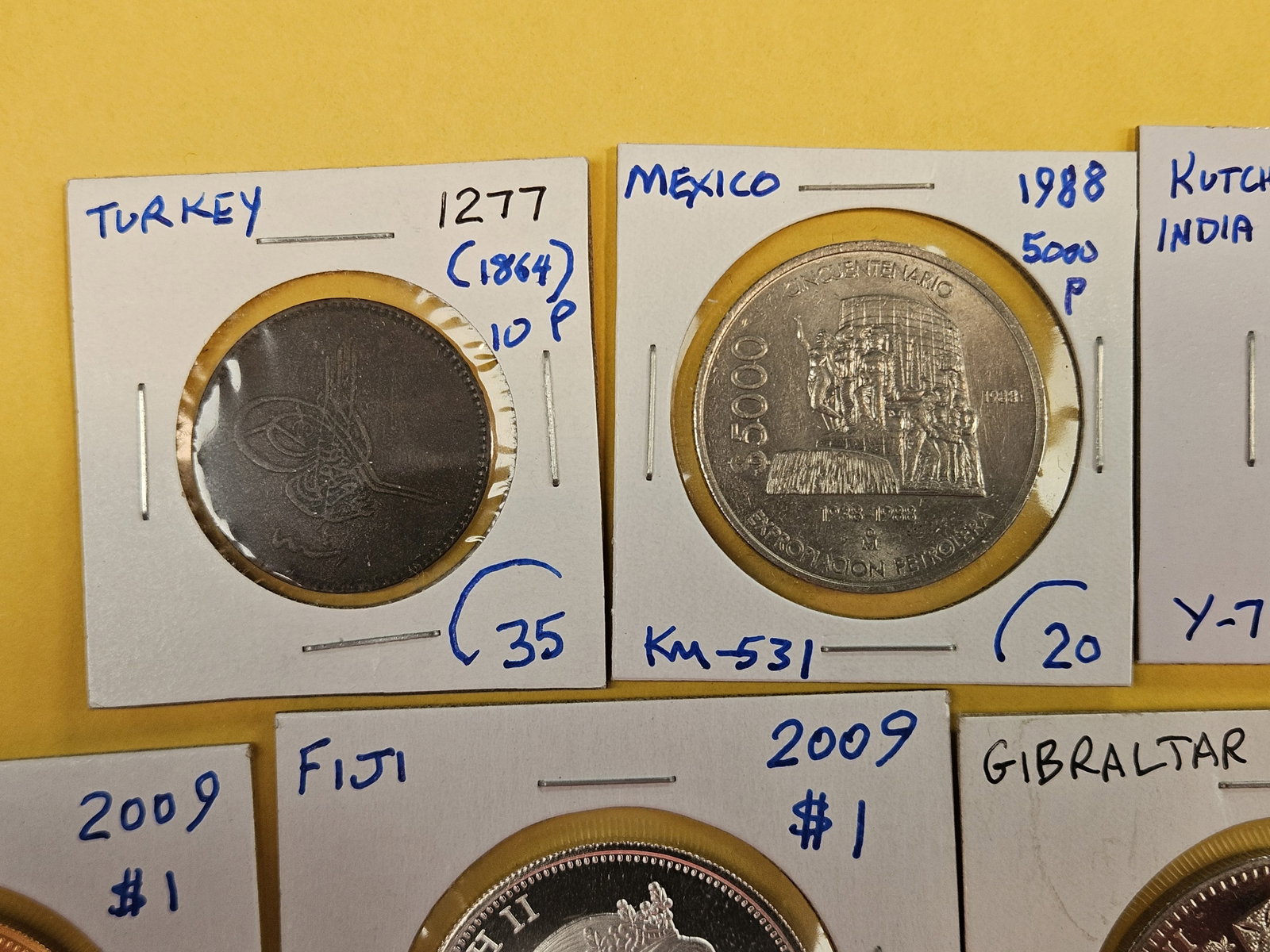 Ten mixed, better, World COIns - 3
