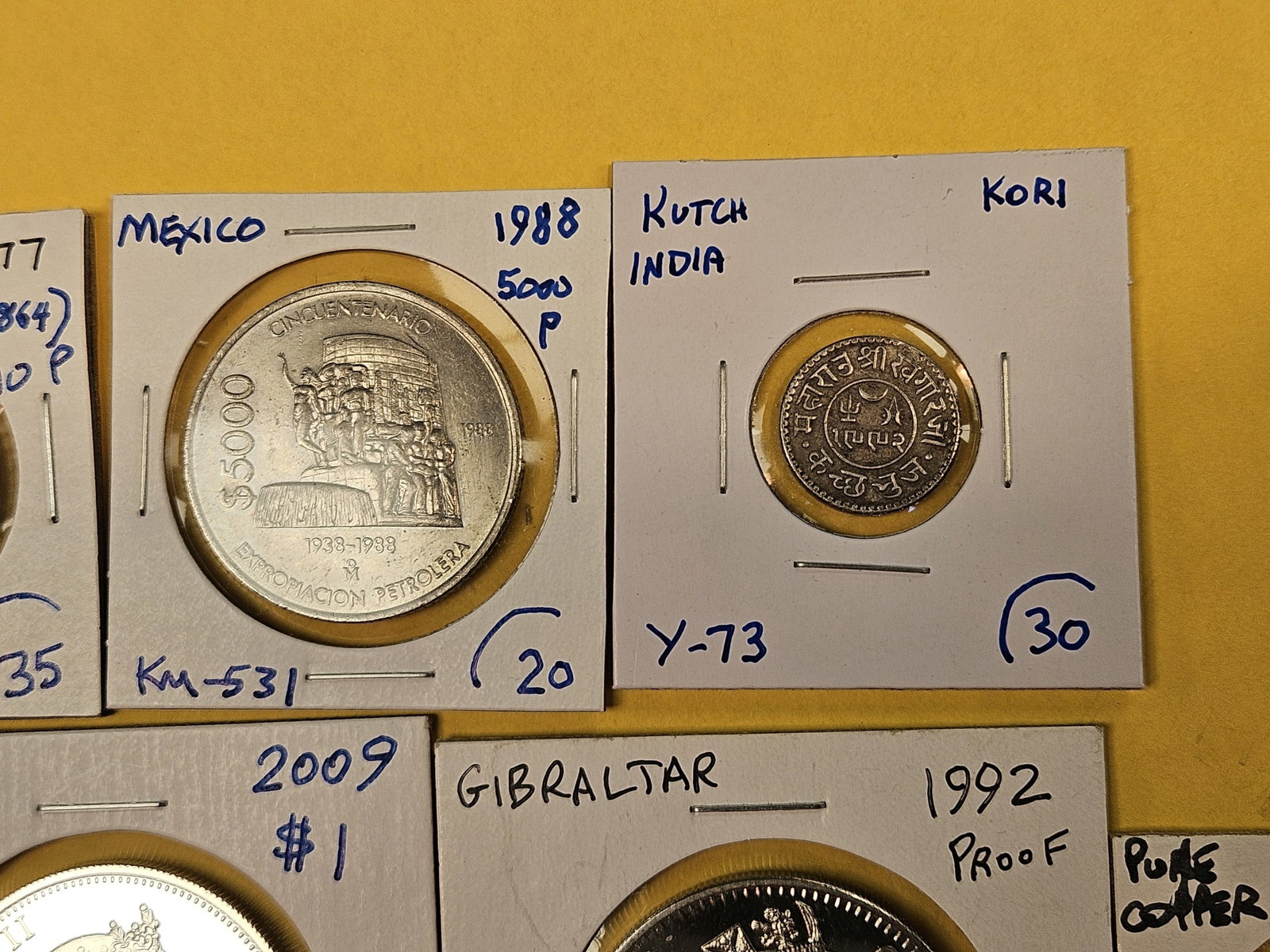 Ten mixed, better, World COIns - 4