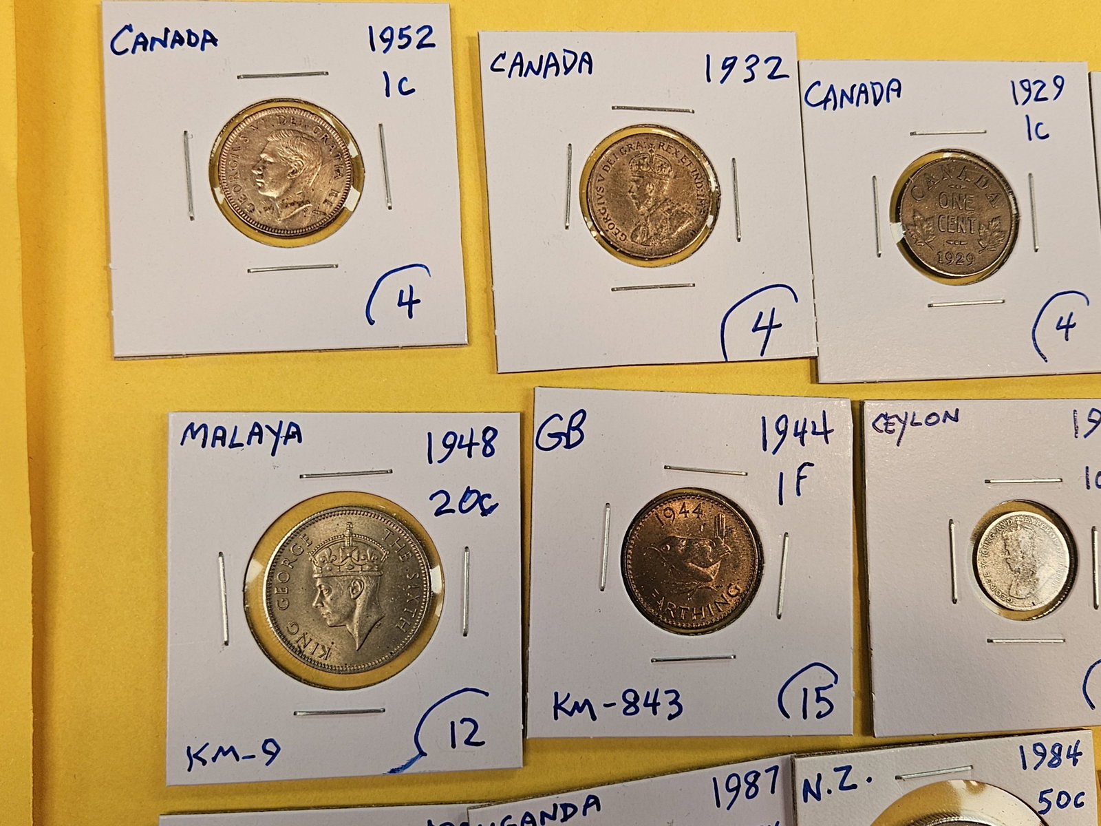 Twenty mixed World Coins - 2