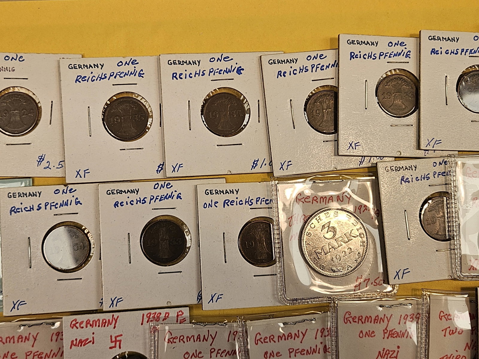 FIFTY Mixed German coins - 3