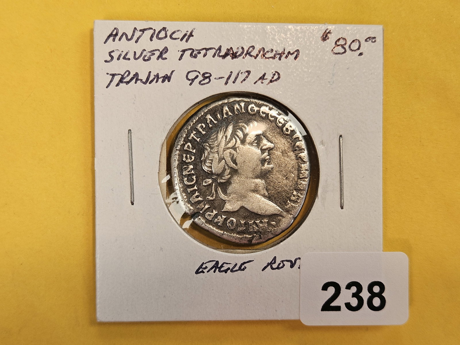 ANCIENT! Antioch silver Tetradrachm - 2