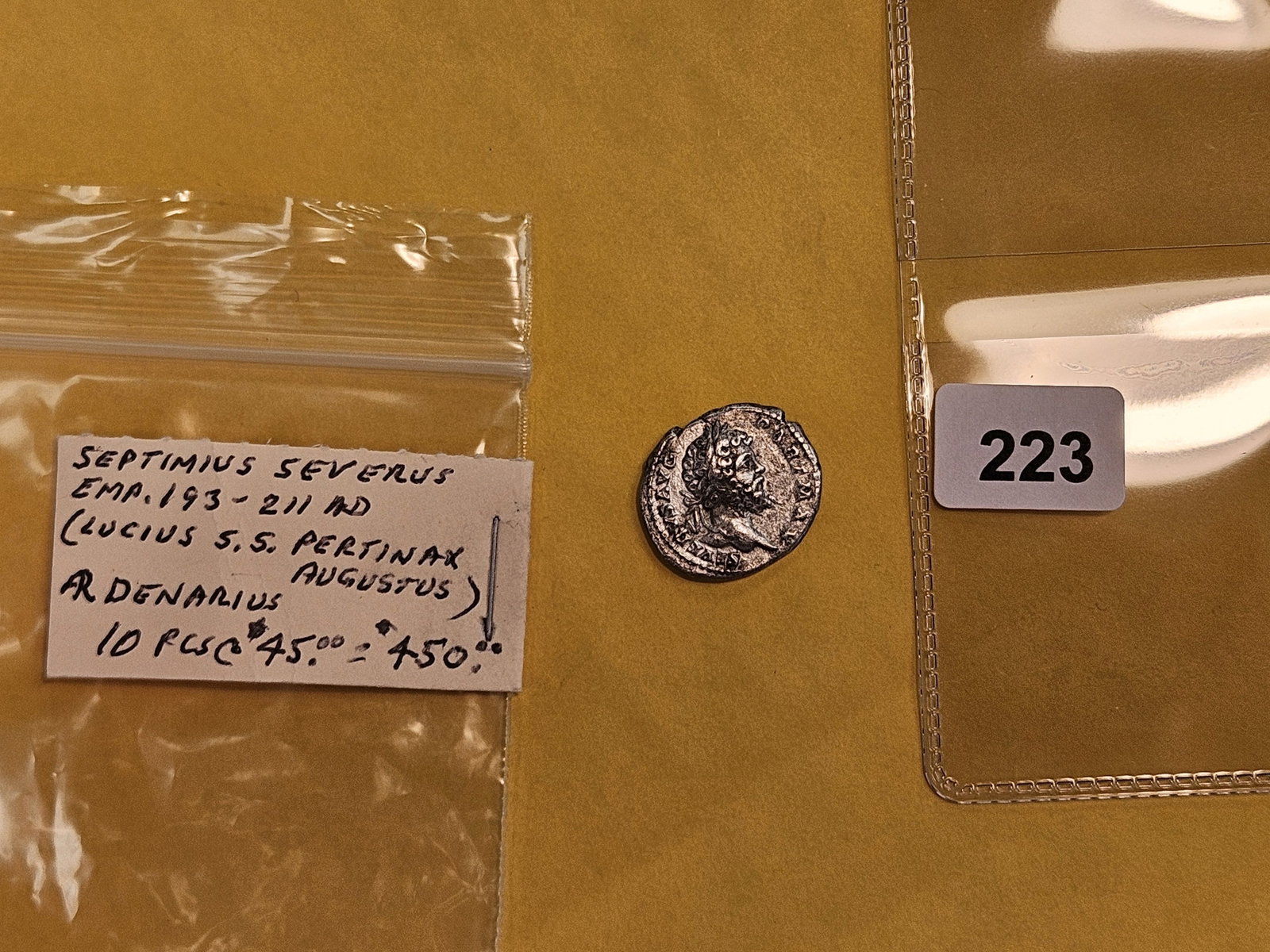 ANCIENT! Septimius Severus Silver Denarius - 2