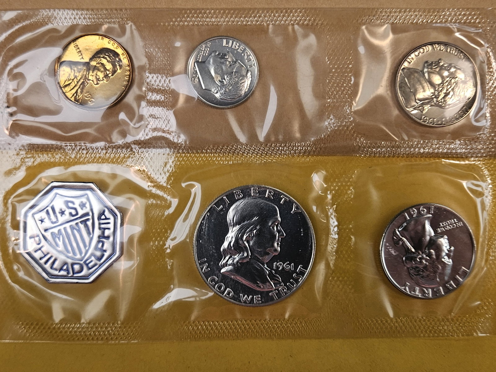1960 and 1961 US SILVER Proof Sets - 2