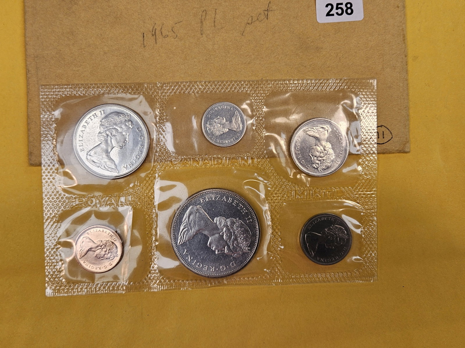 1965 Canada Silver Prooflike set - 2