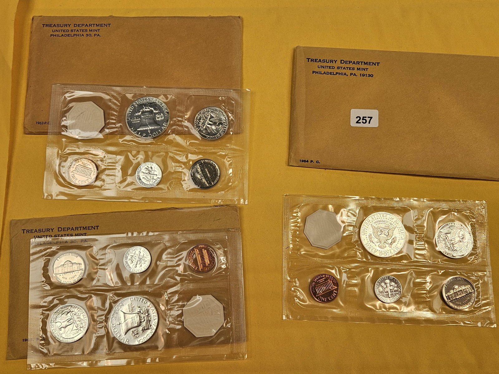 1962, 1963 and 1964 US SILVER Proof Sets - 6