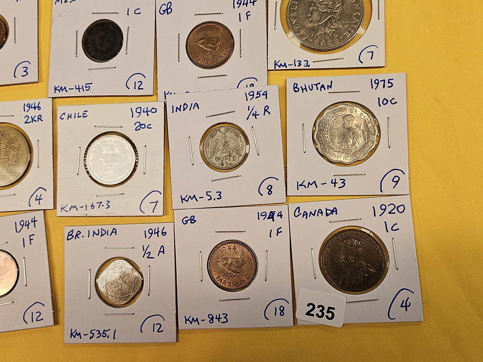 Twenty-four mixed World Coins - 7