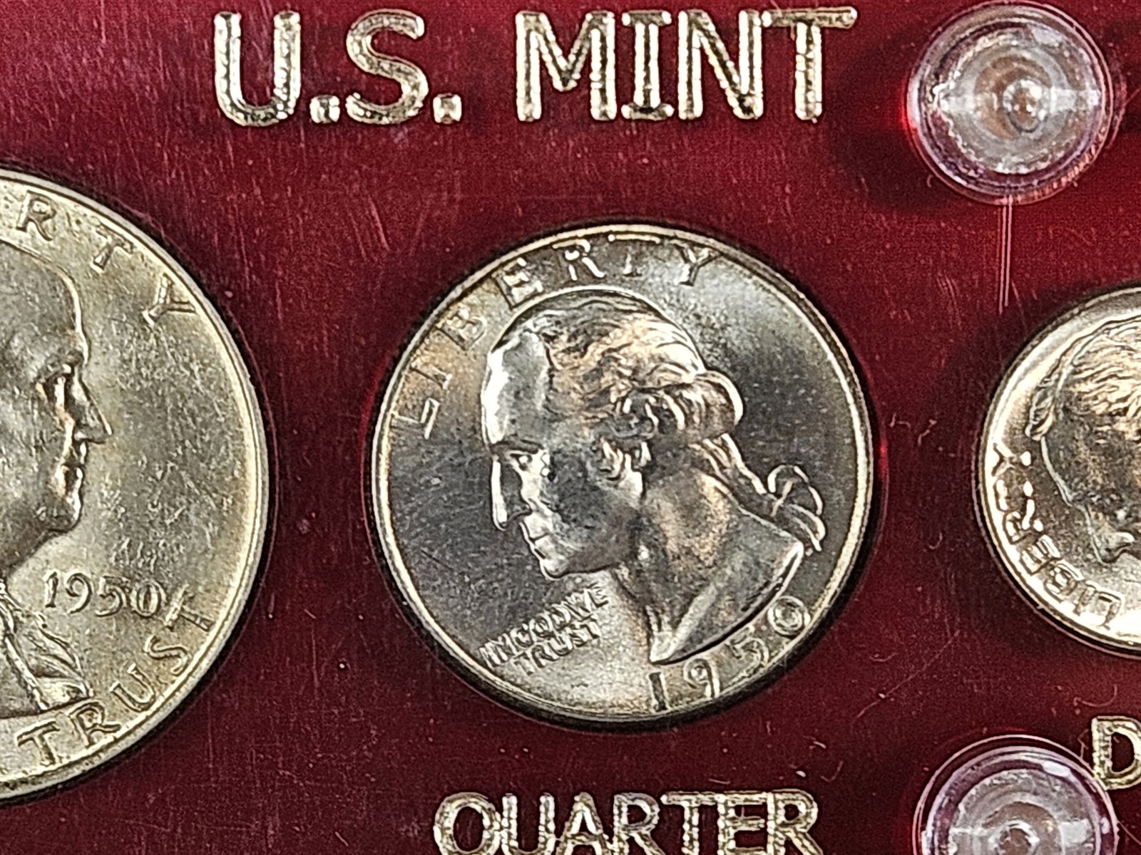 GEM! 1950-D US Mint Year Type Set - 3