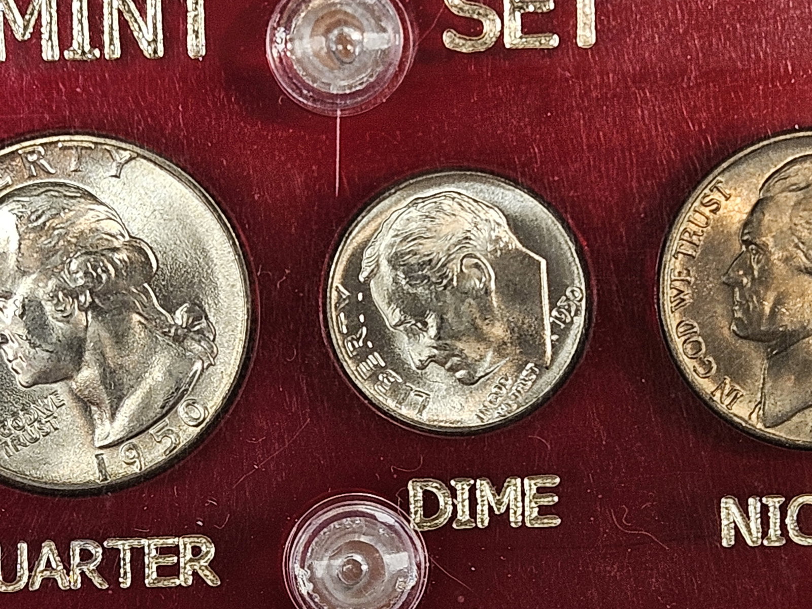 GEM! 1950-D US Mint Year Type Set - 4