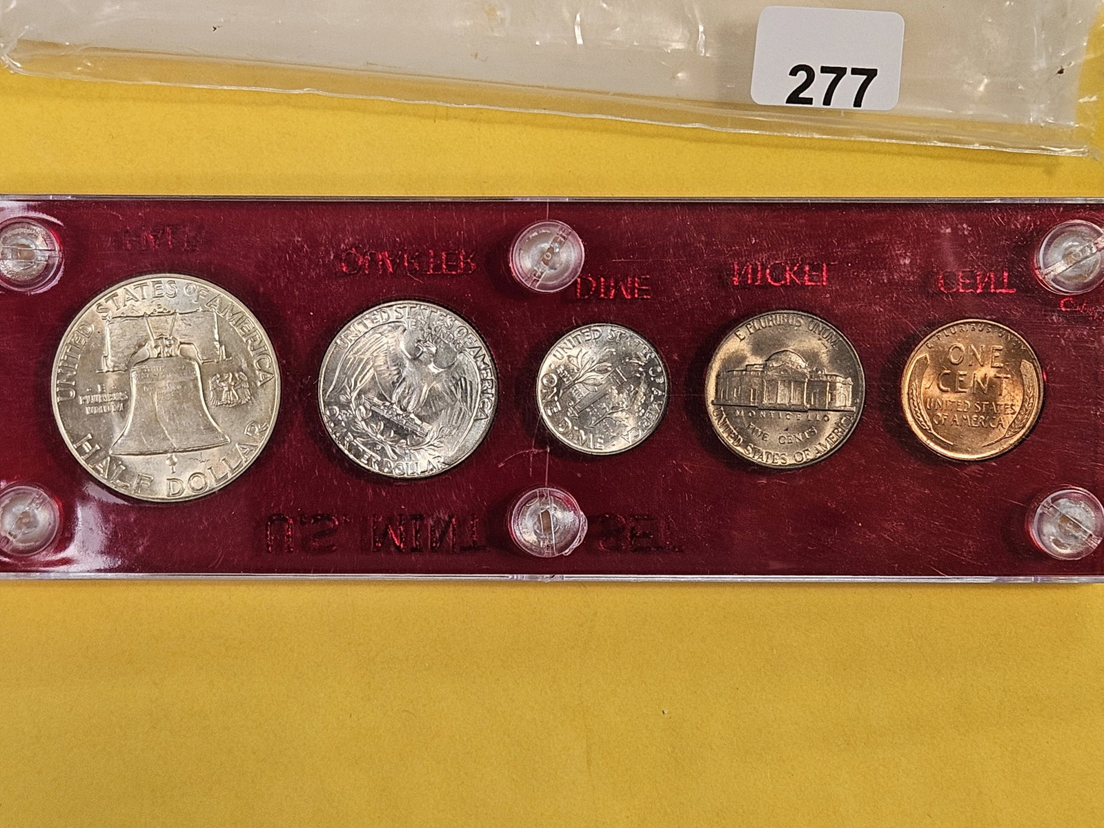 GEM! 1950-D US Mint Year Type Set - 6