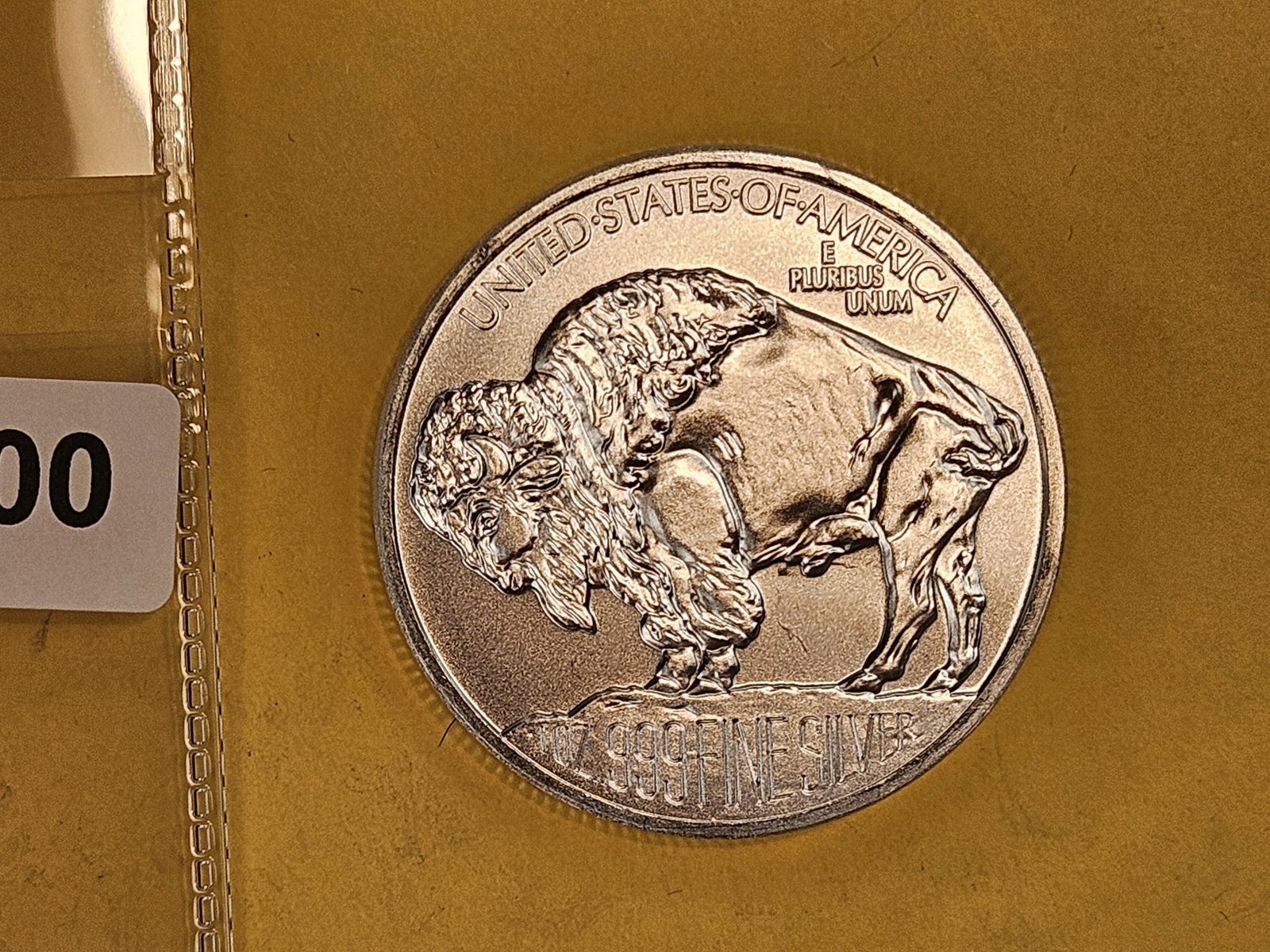One Troy ounce .999 fine silver art round - 2