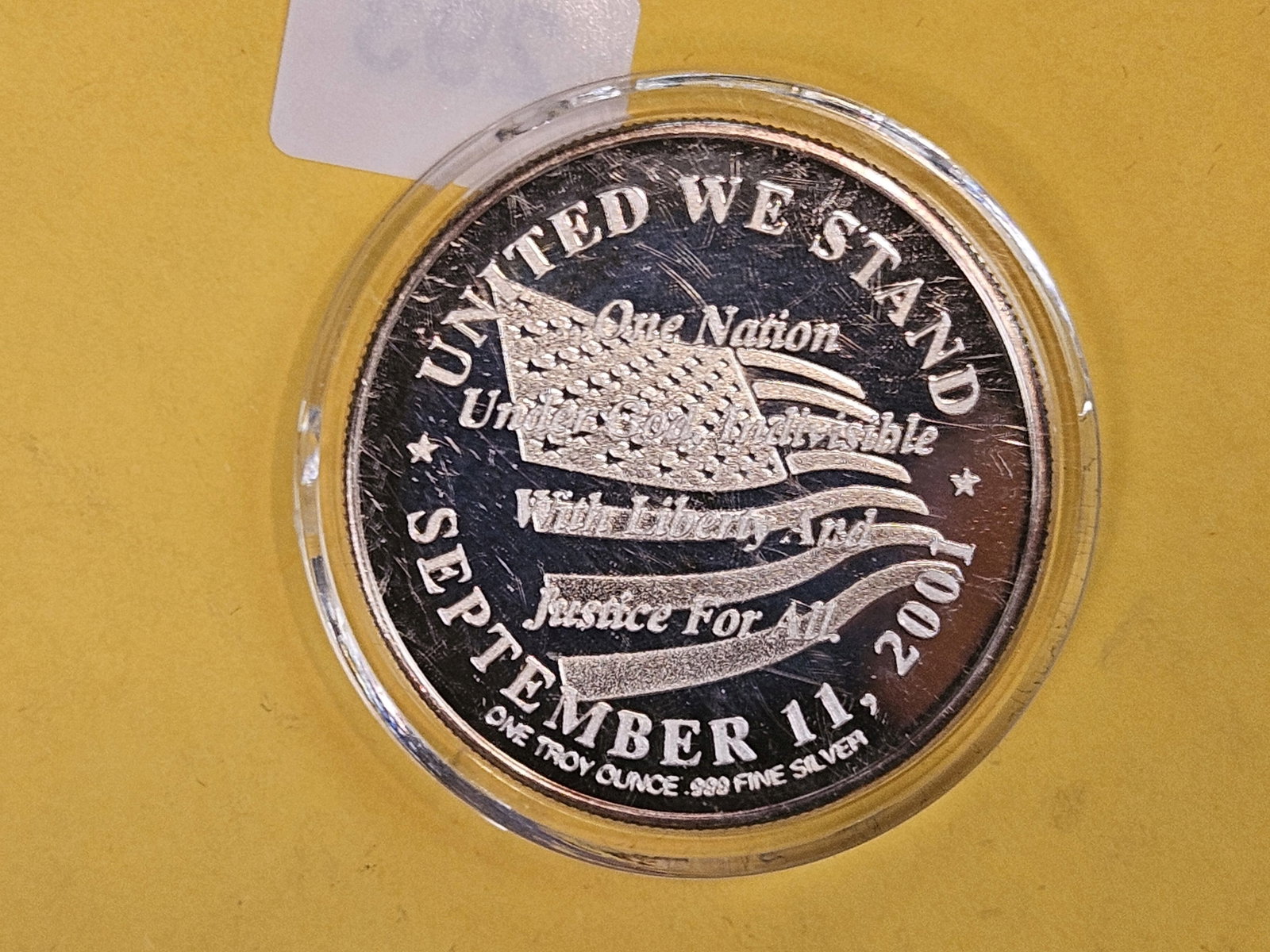 One Troy ounce .999 fine silver art round - 2