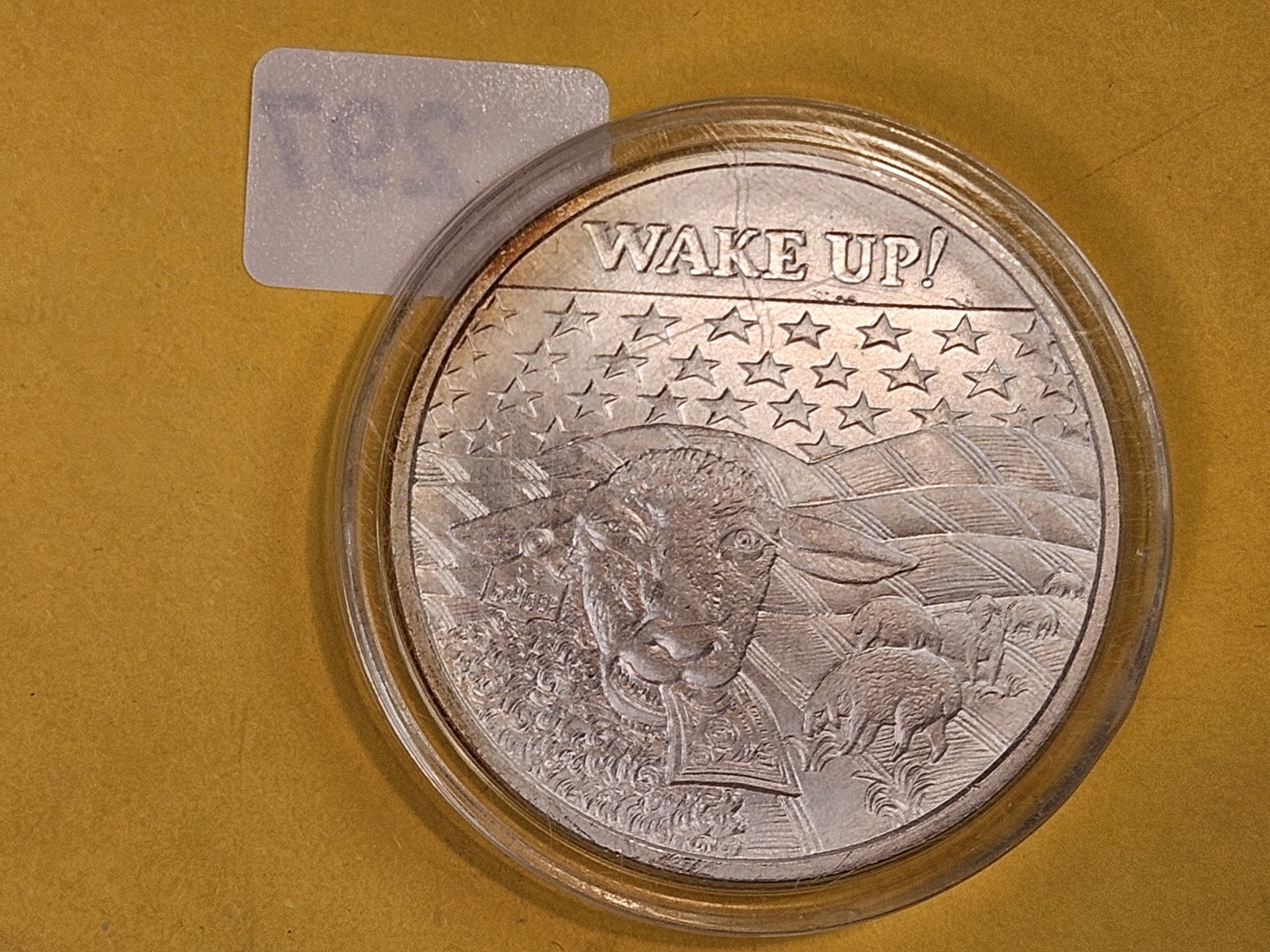 One Troy ounce .999 fine silver art round - 2