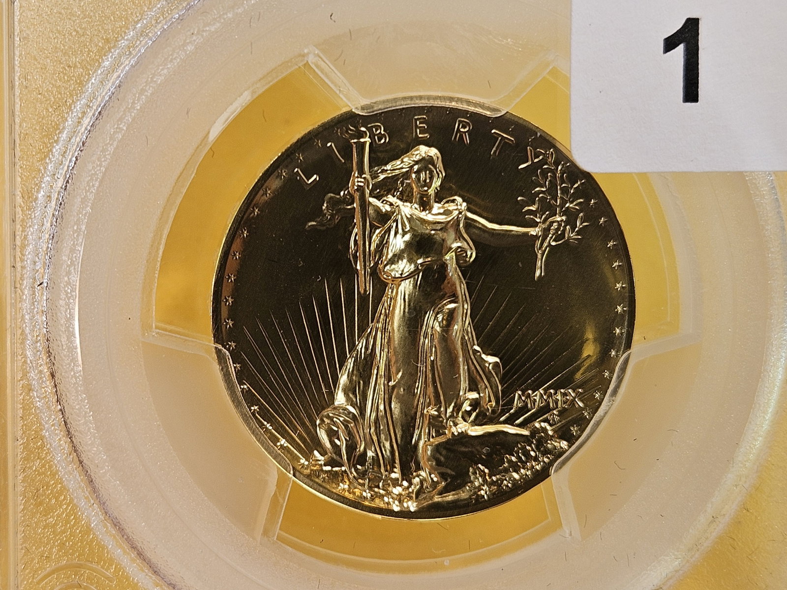 * GOLD! PERFECT * PCGS 2009 Twenty Dollar Gold in Mint State 70 - 4