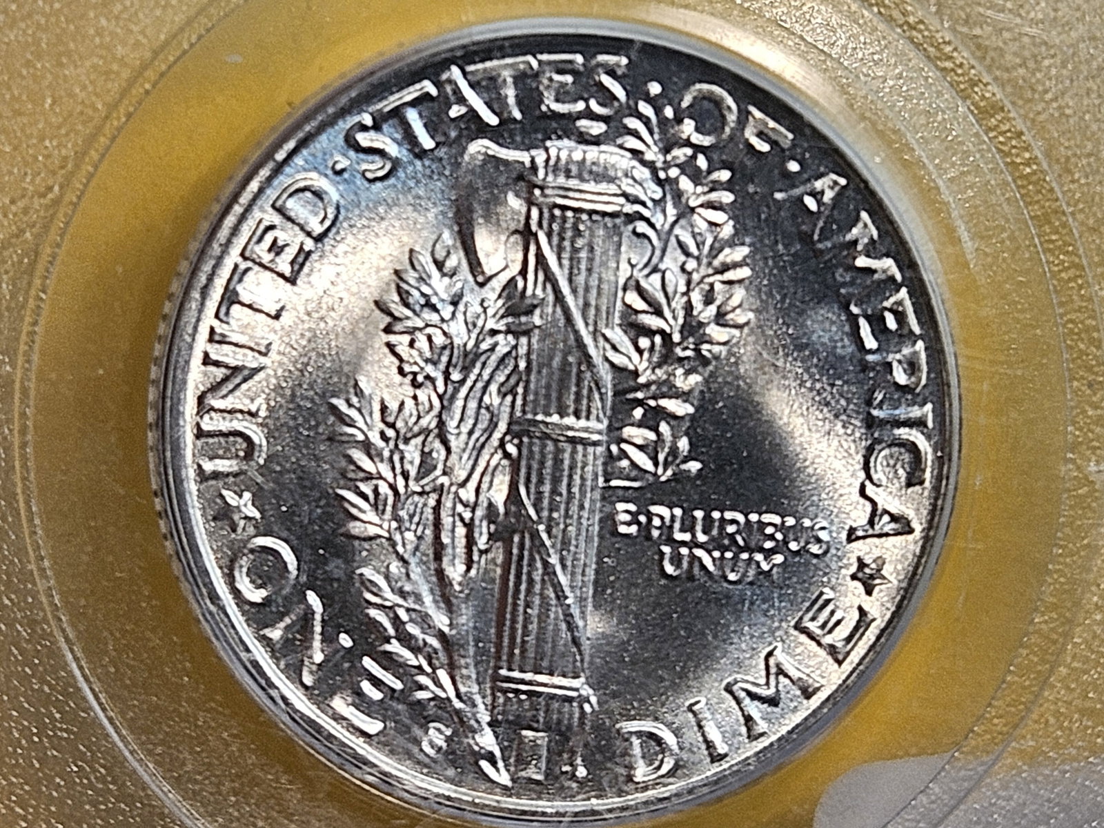 GEM! PCGS 1944-S Mercury Dime in Mint State 66 - 5