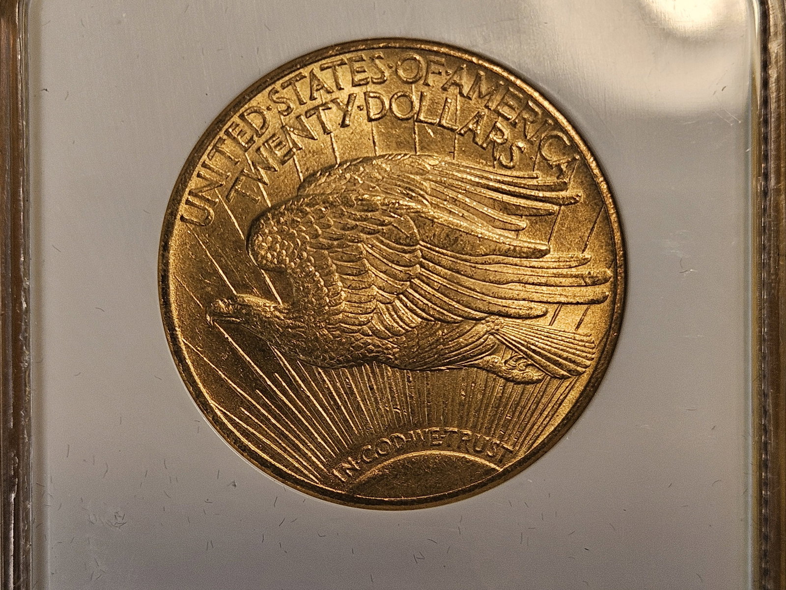 GOLD! NGC 1924 Saint Gaudens Twenty Dollars in Mint State 63 - 4