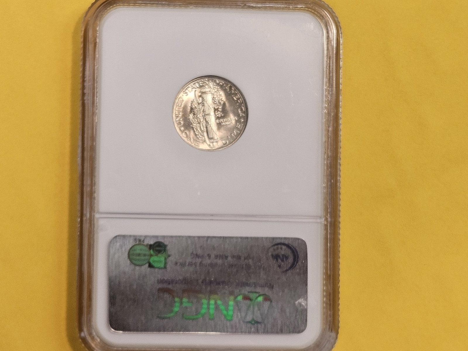 SUPERB GEM! NGC 1945 Mercury Dime in Mint State 67 - 3
