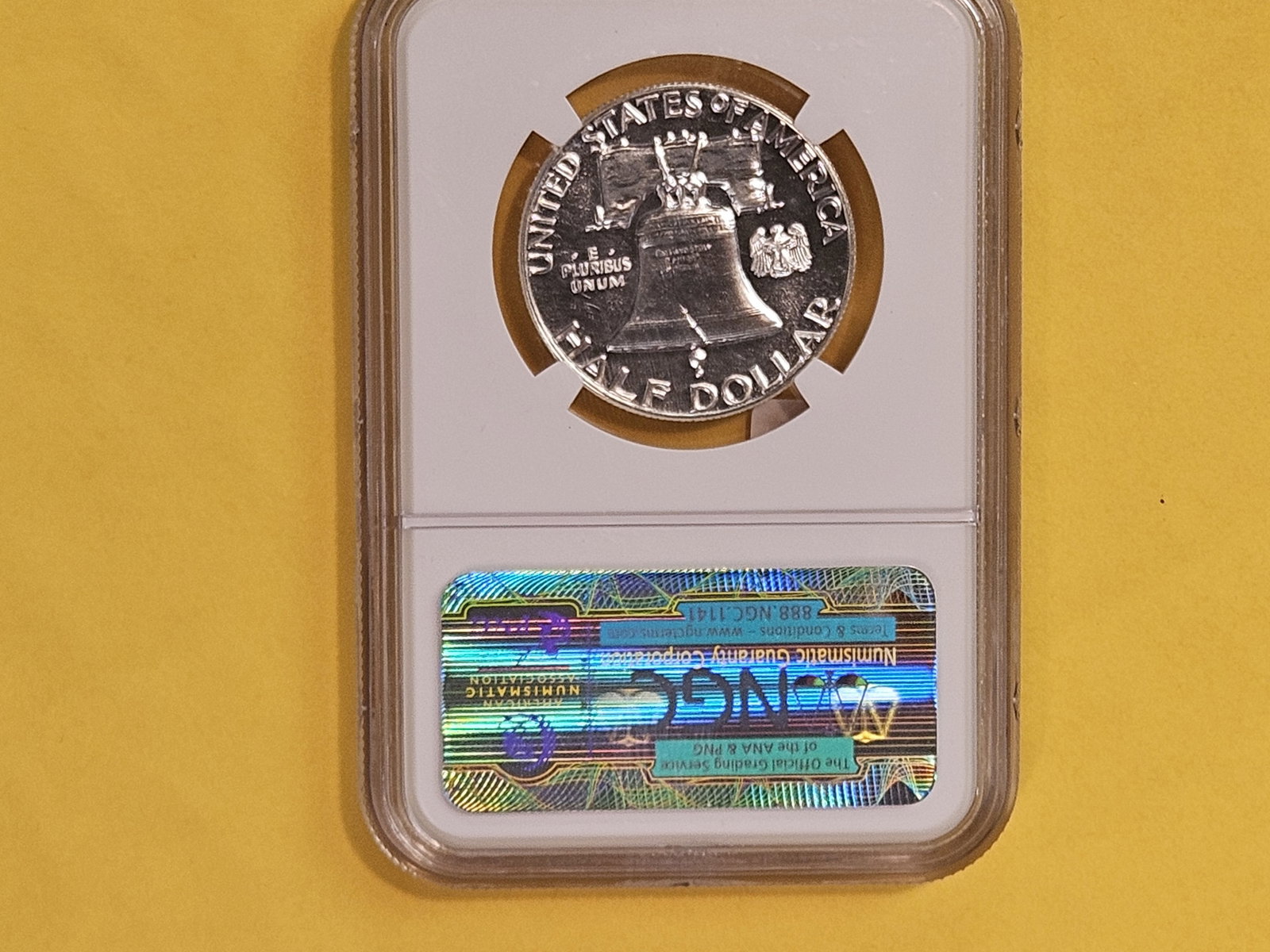 Superb GEM! NGC 1960 Franklin silver Half Dollar in Proof 67 - 3