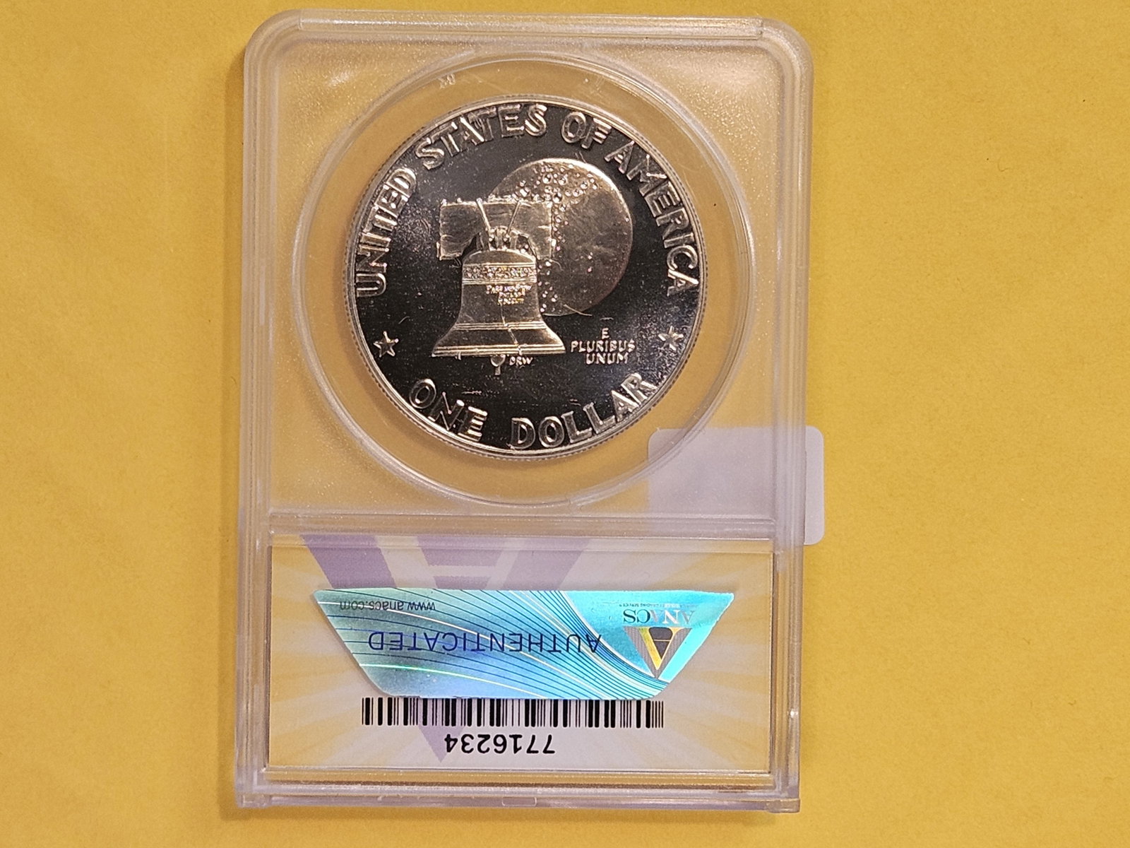 ANACS 1976-S Eisenhower Dollar in an interesting grade - 4