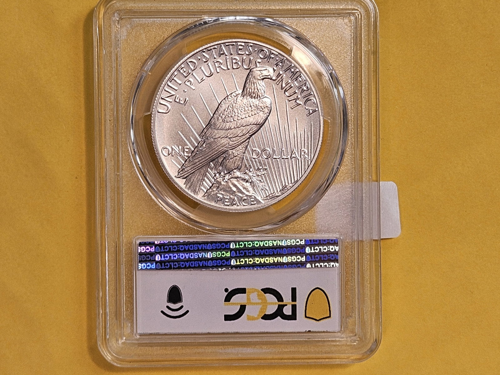 PERFECT! PCGS 2021 Peace Silver Dollar in Mint State 70 - 3