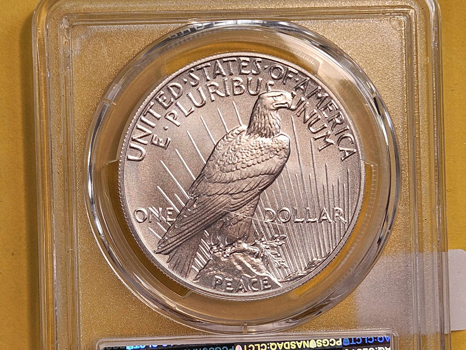 PERFECT! PCGS 2021 Peace Silver Dollar in Mint State 70 - 4