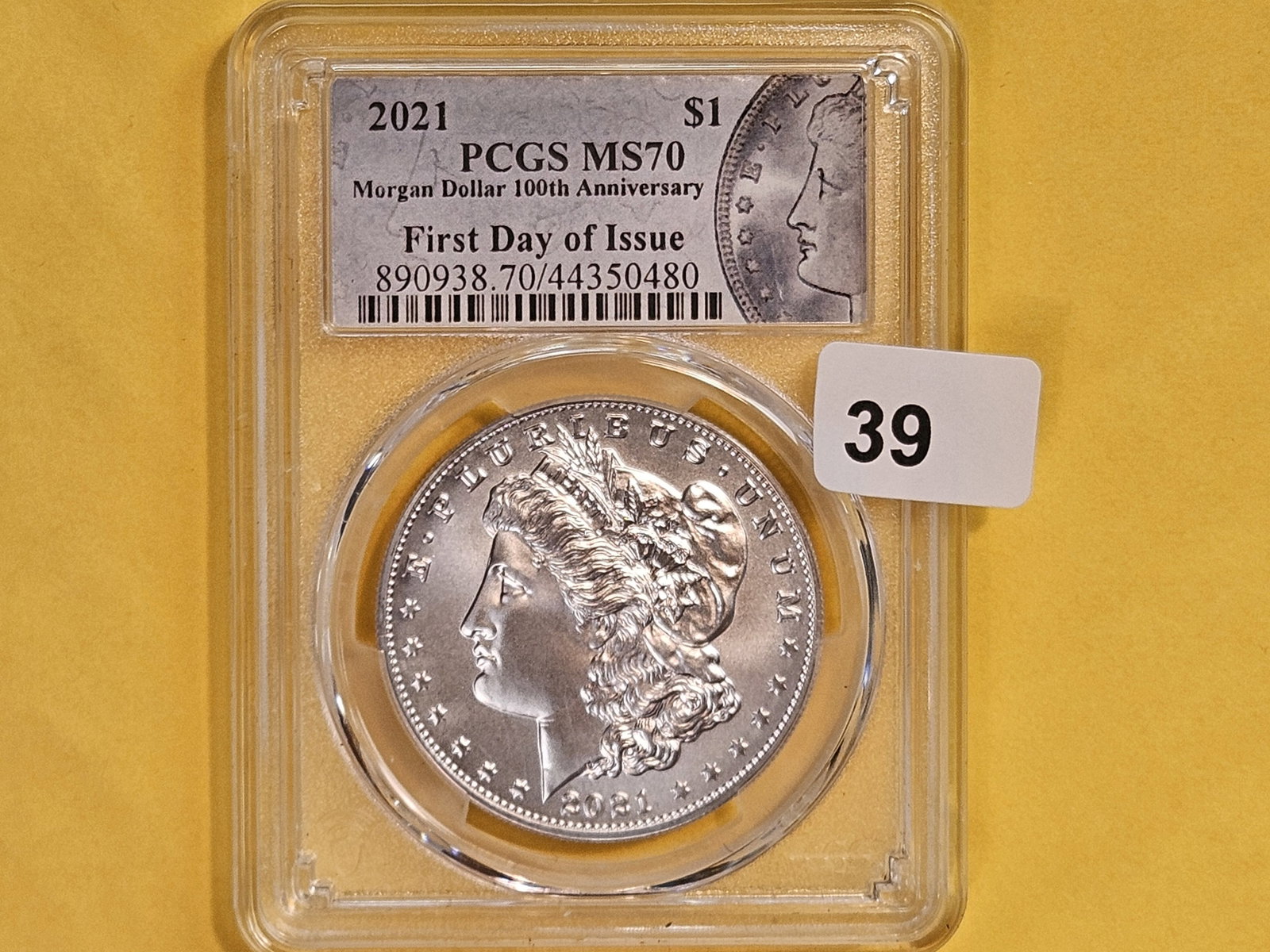 PERFECT! PCGS 2021 Morgan Silver Dollar in Mint State 70 - 2