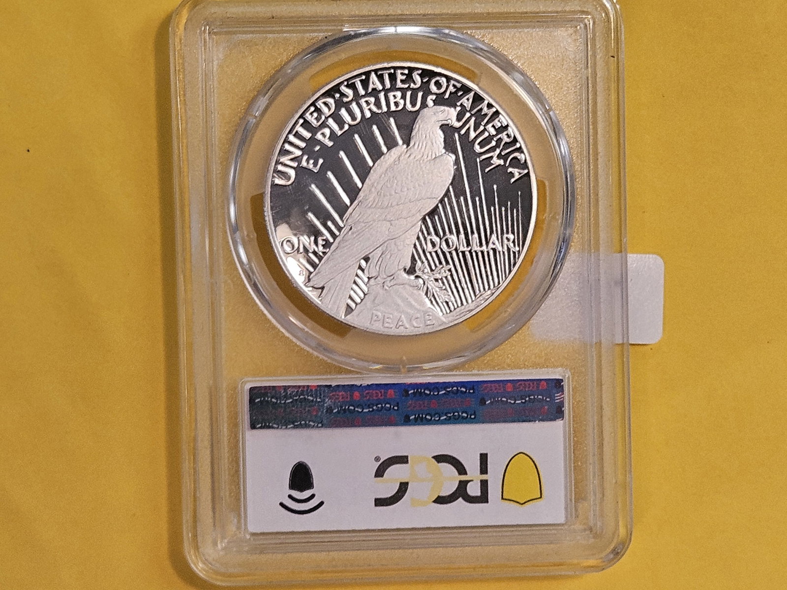 PERFECT! PCGS 2023-S Peace Silver Dollar in Proof 70 Deep Cameo - 3