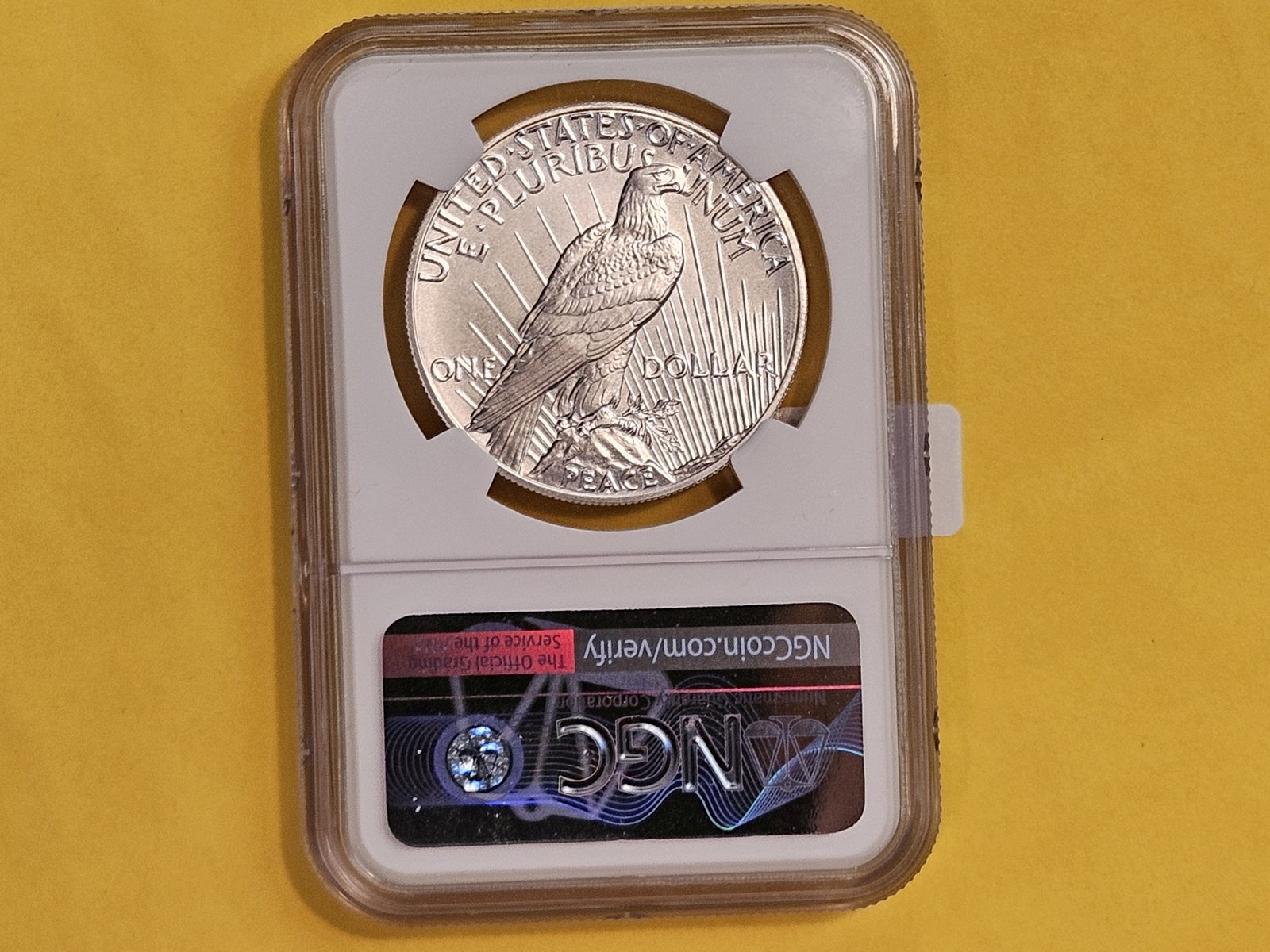 PERFECT! NGC 2021 Peace Silver Dollar in Mint State 70 - 3