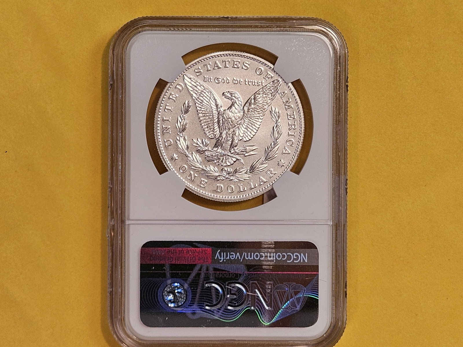 PERFECT! NGC 2021 Morgan Silver Dollar in Mint State 70 - 3