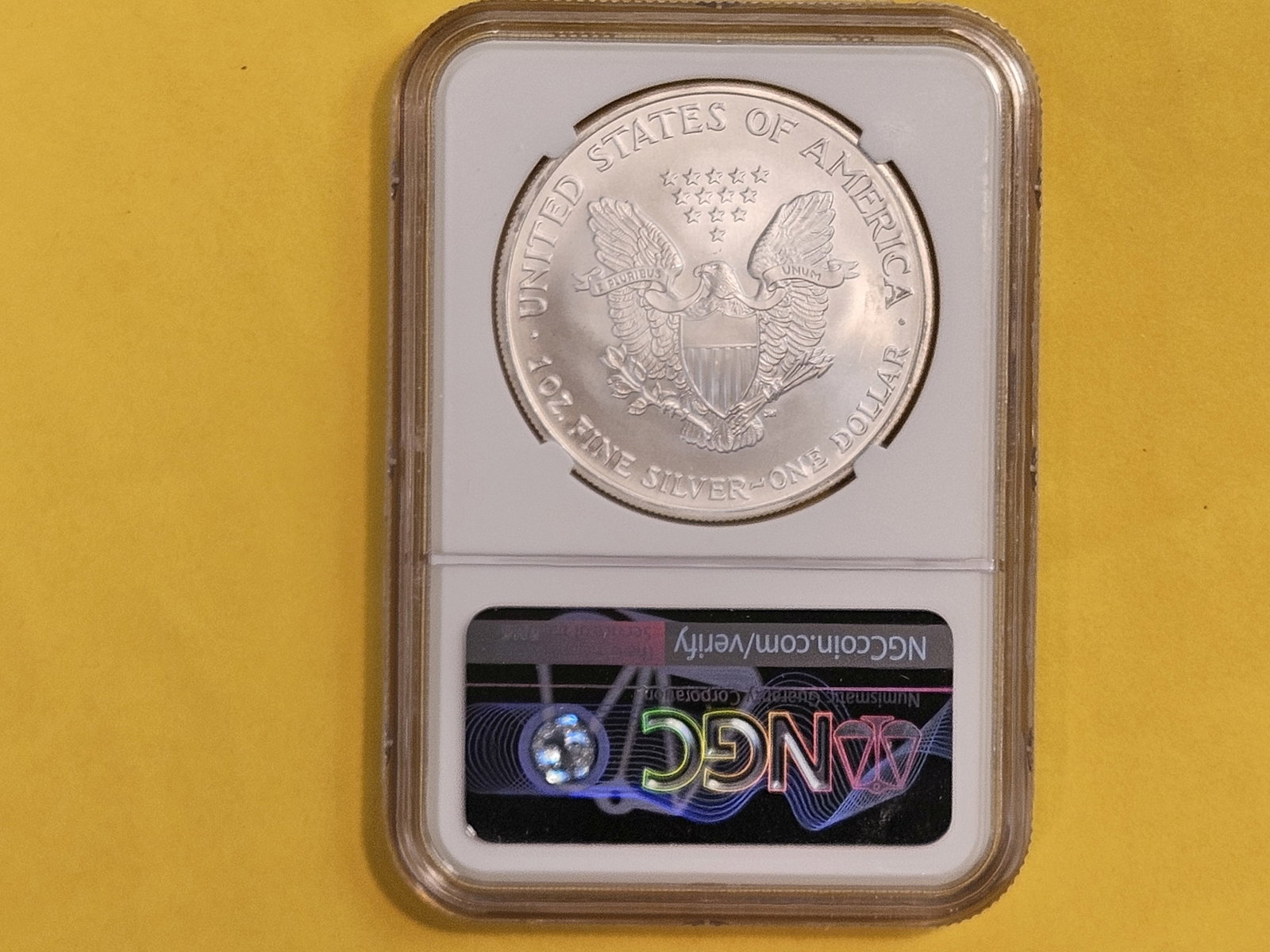 NGC 2006 American Silver Eagle in Mint State 69 - 2