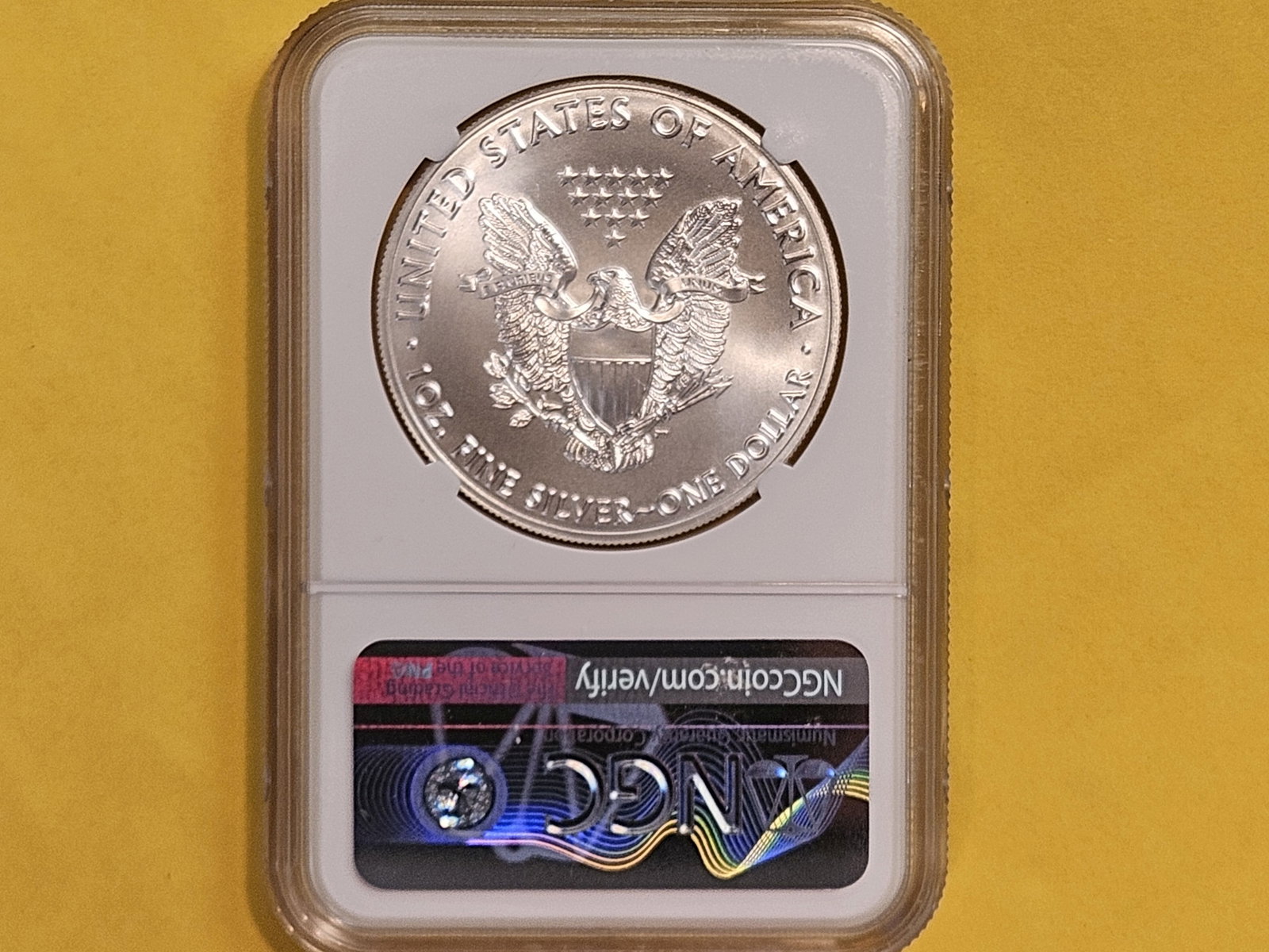 NGC 2020 American Silver Eagle in Mint State 69 - 2