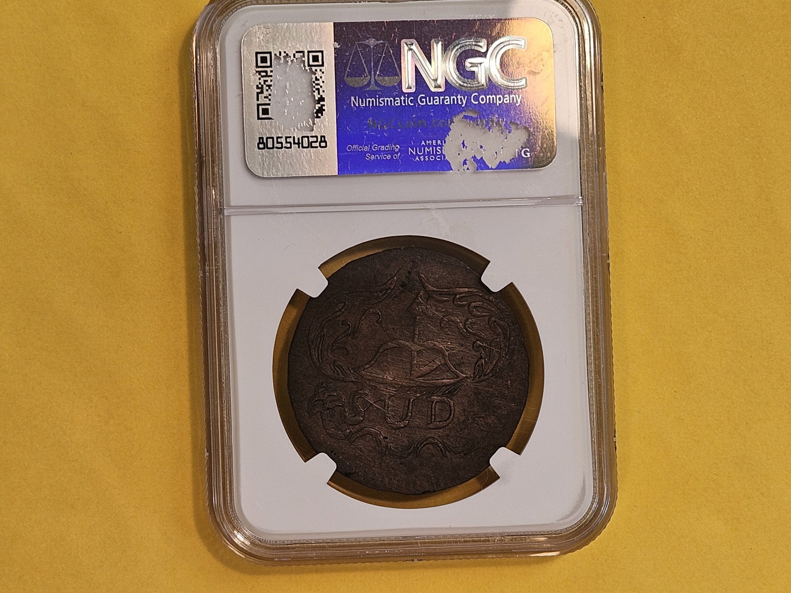 * NGC 1813 Mexico 8 reals OAXACA/SUD in About Uncirculated 55 Brown - 6