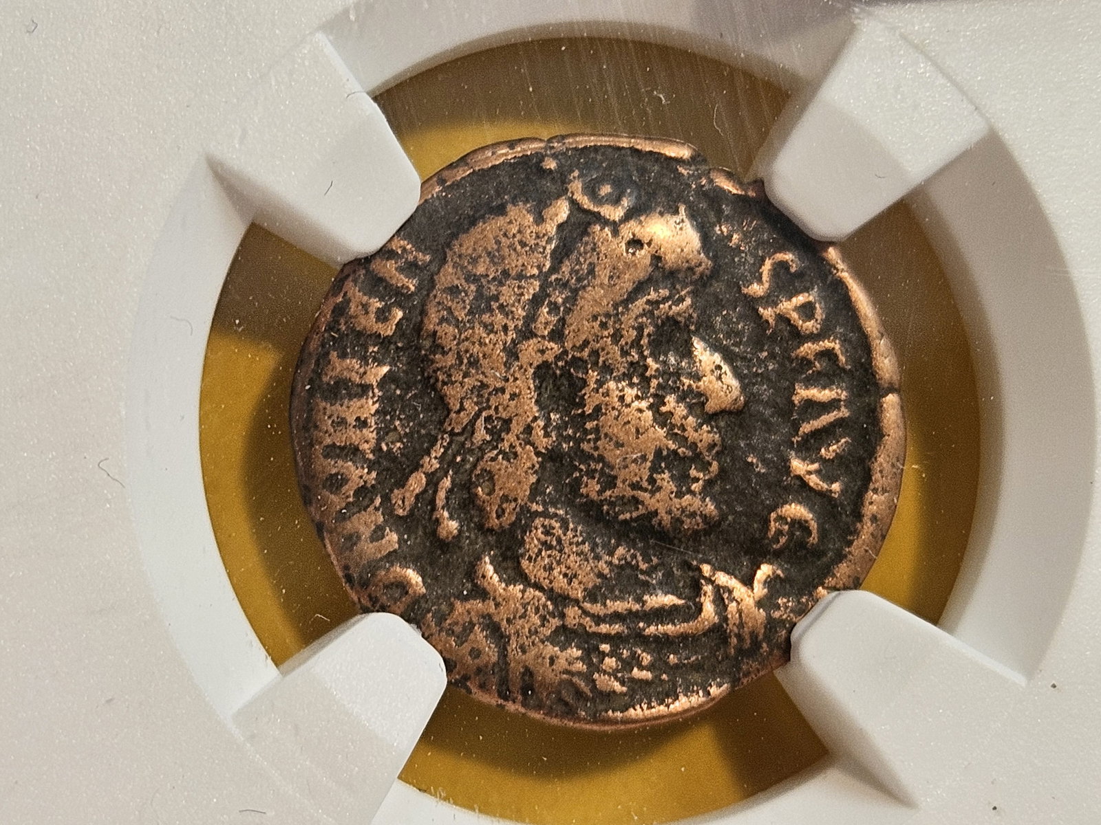 ANCIENT! NGC Eastern Roman Empire AE 3 Nummus: Valens, AD 364 - 378