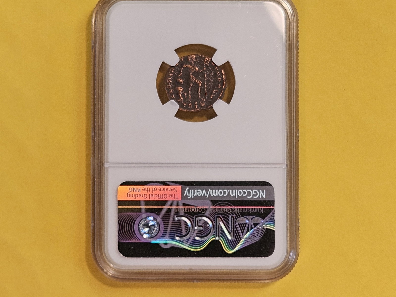 ANCIENT! NGC Eastern Roman Empire AE 3 Nummus - 3