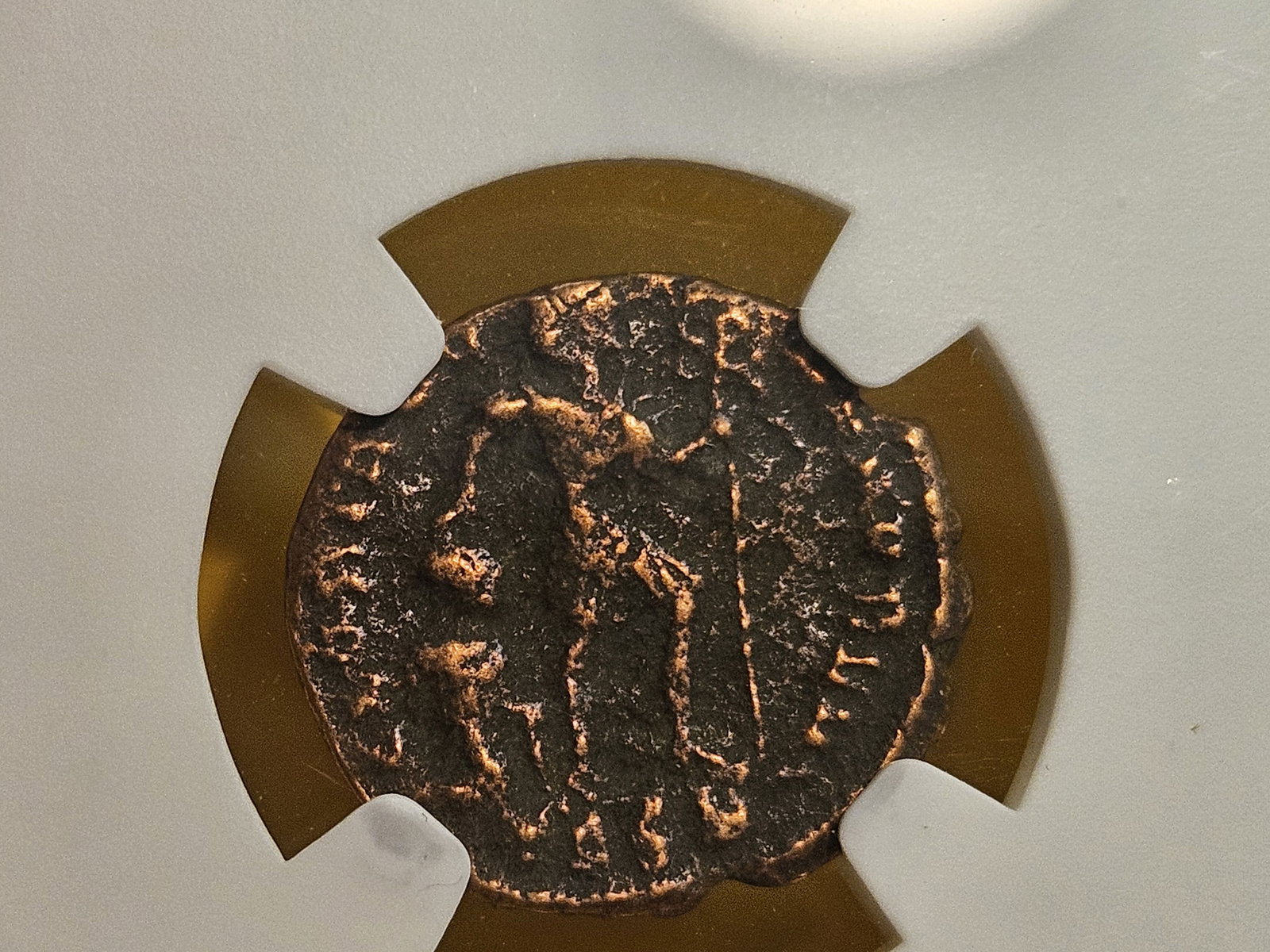 ANCIENT! NGC Eastern Roman Empire AE 3 Nummus - 4