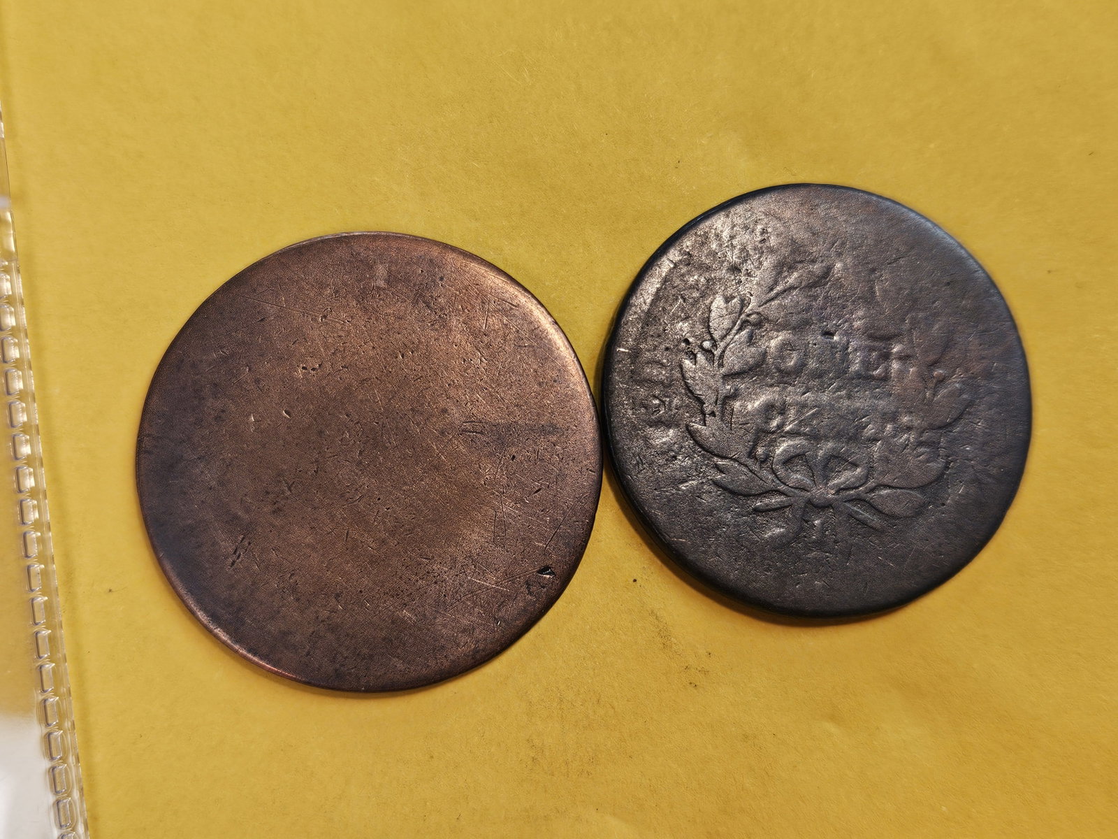 1800 and 1803 Draped Bust Large Cents - 3