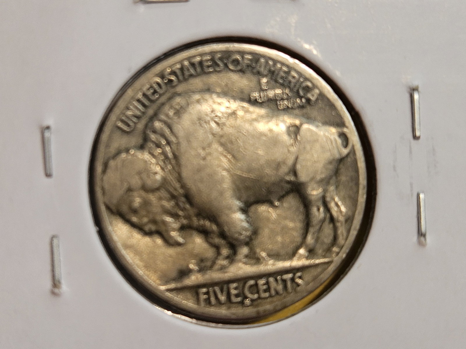 ** KEY DATE ** 1913-S Type 2 Buffalo Nickel in Very Fine - 3