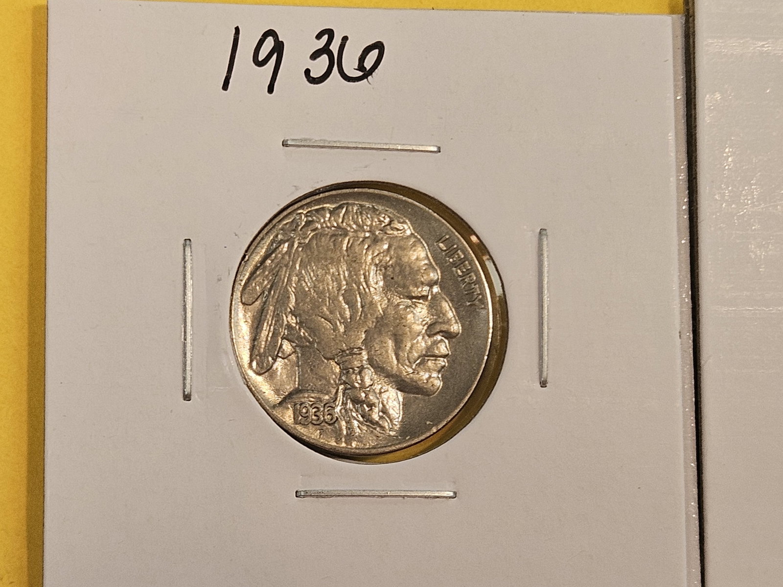 Four nicer AU-UNC Buffalo Nickels - 2