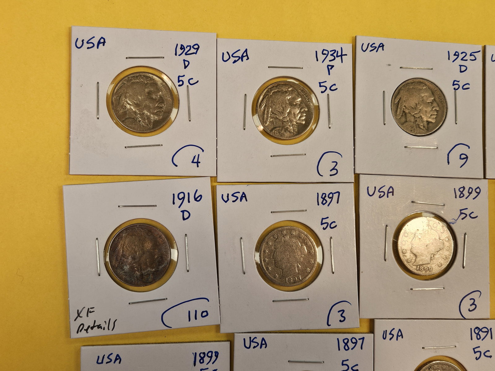 Twenty mixed Nickels - 2
