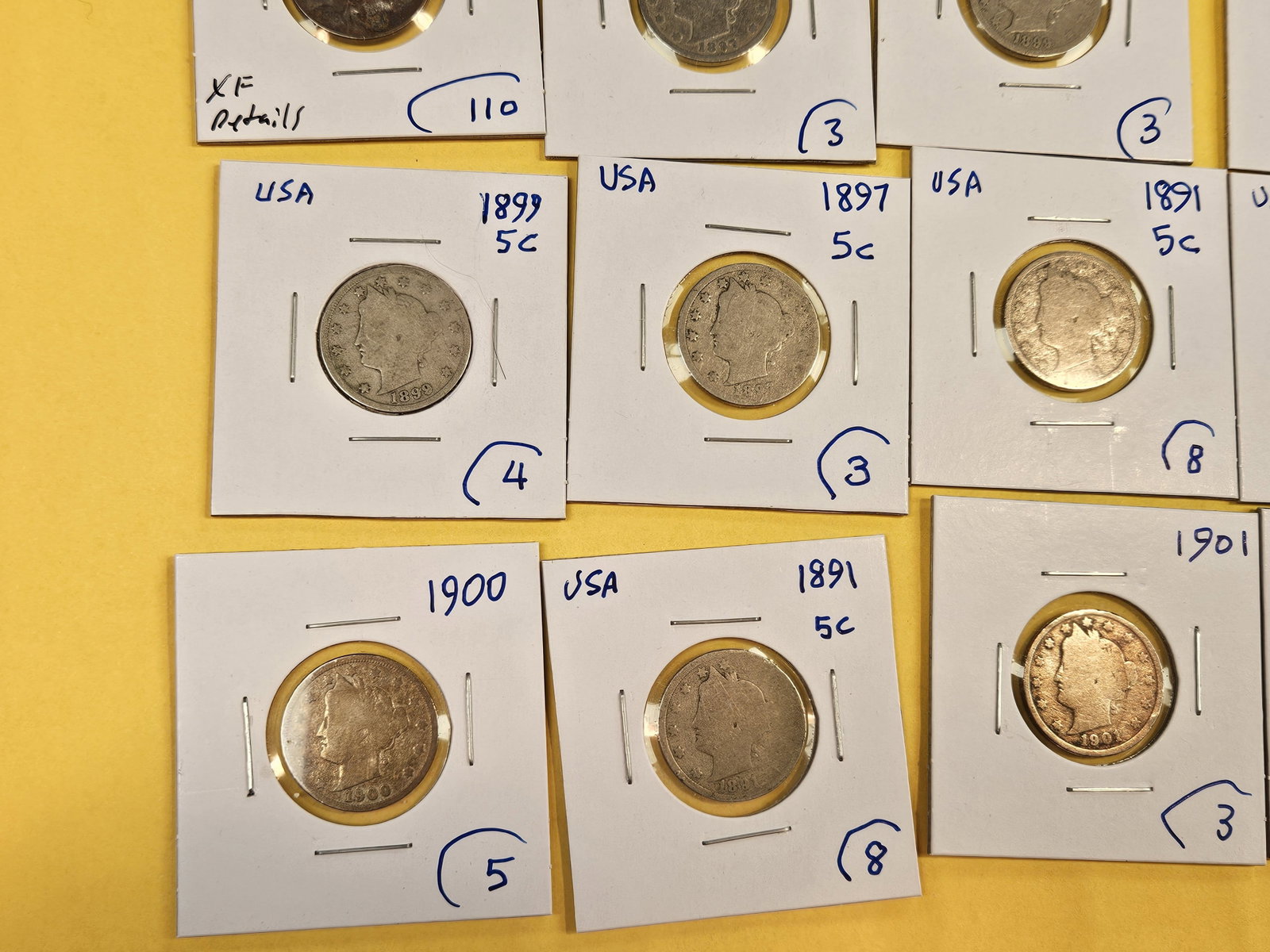 Twenty mixed Nickels - 5