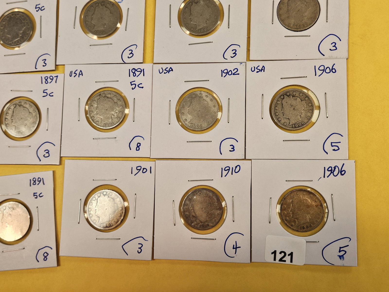 Twenty mixed Nickels - 7