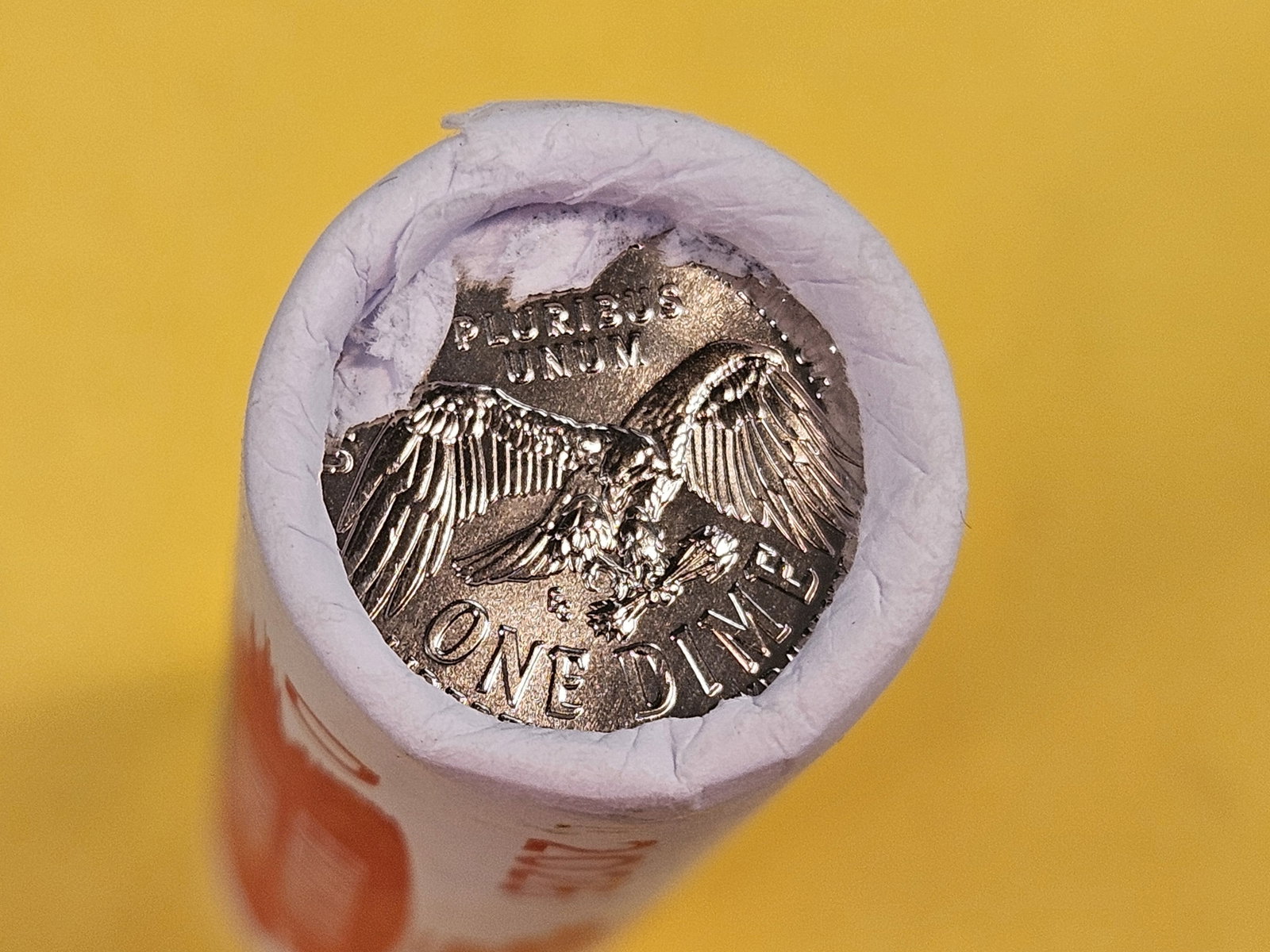 * Original GEM Brilliant Uncirculated Mint-Wrapped Roll of 2026-D Dimes - 2