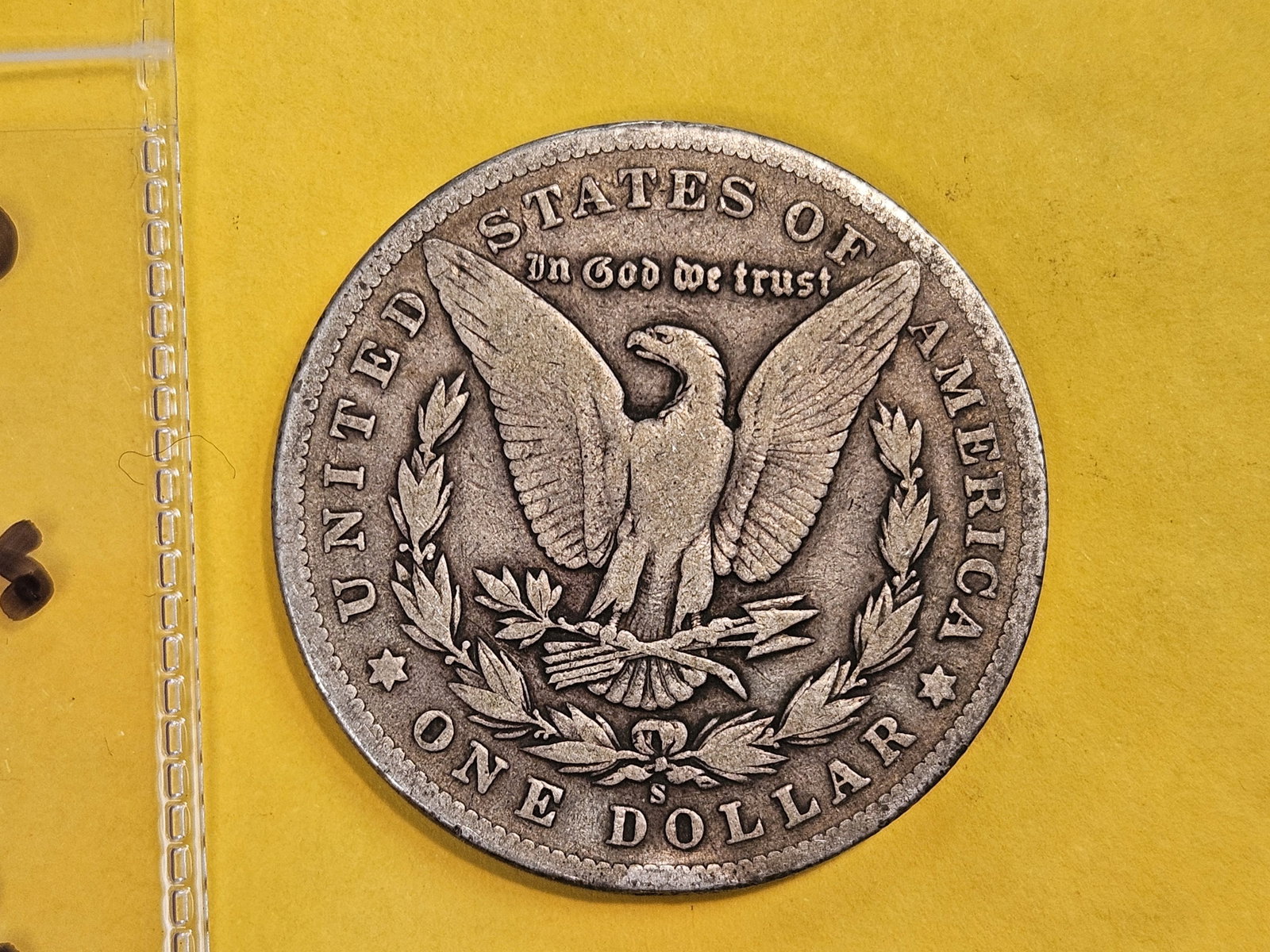 * Semi-Key 1902-S Morgan silver Dollar in Very Good - 3