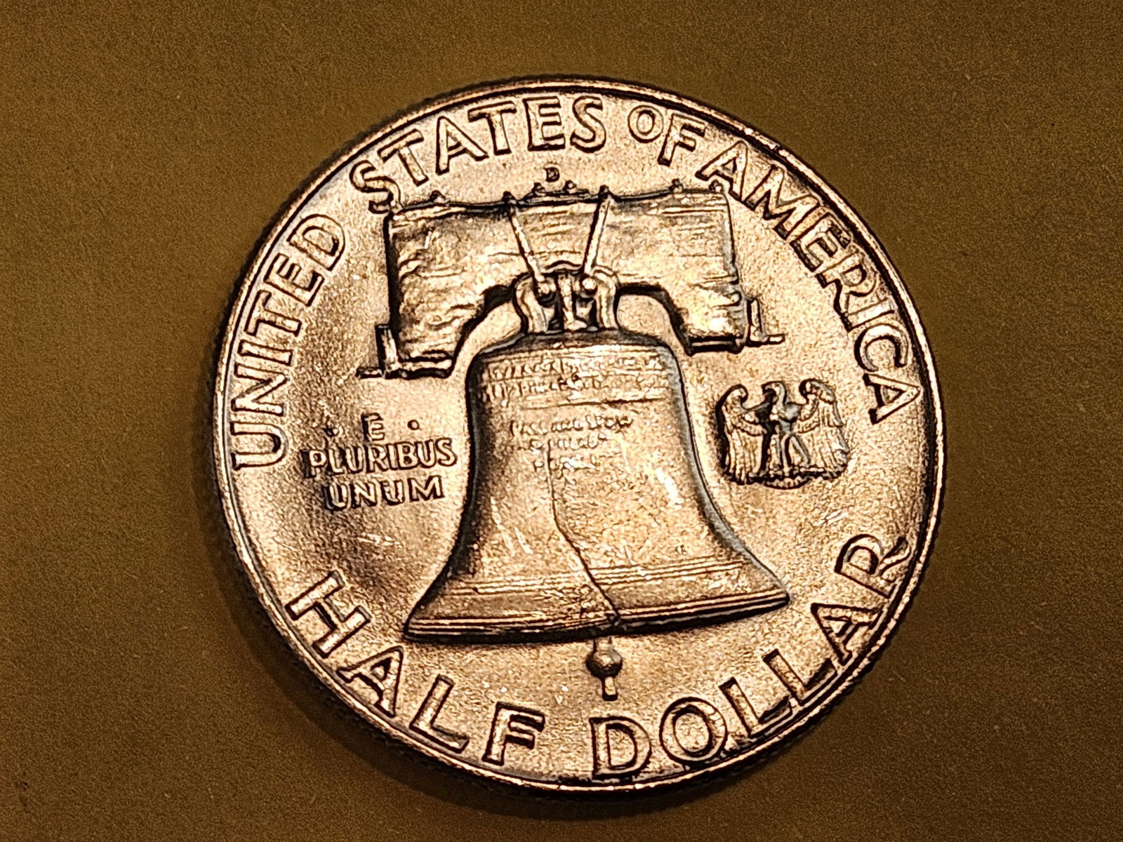 Very Choice Brilliant Uncirculated 1950-D Franklin Half Dollar FBL - 7
