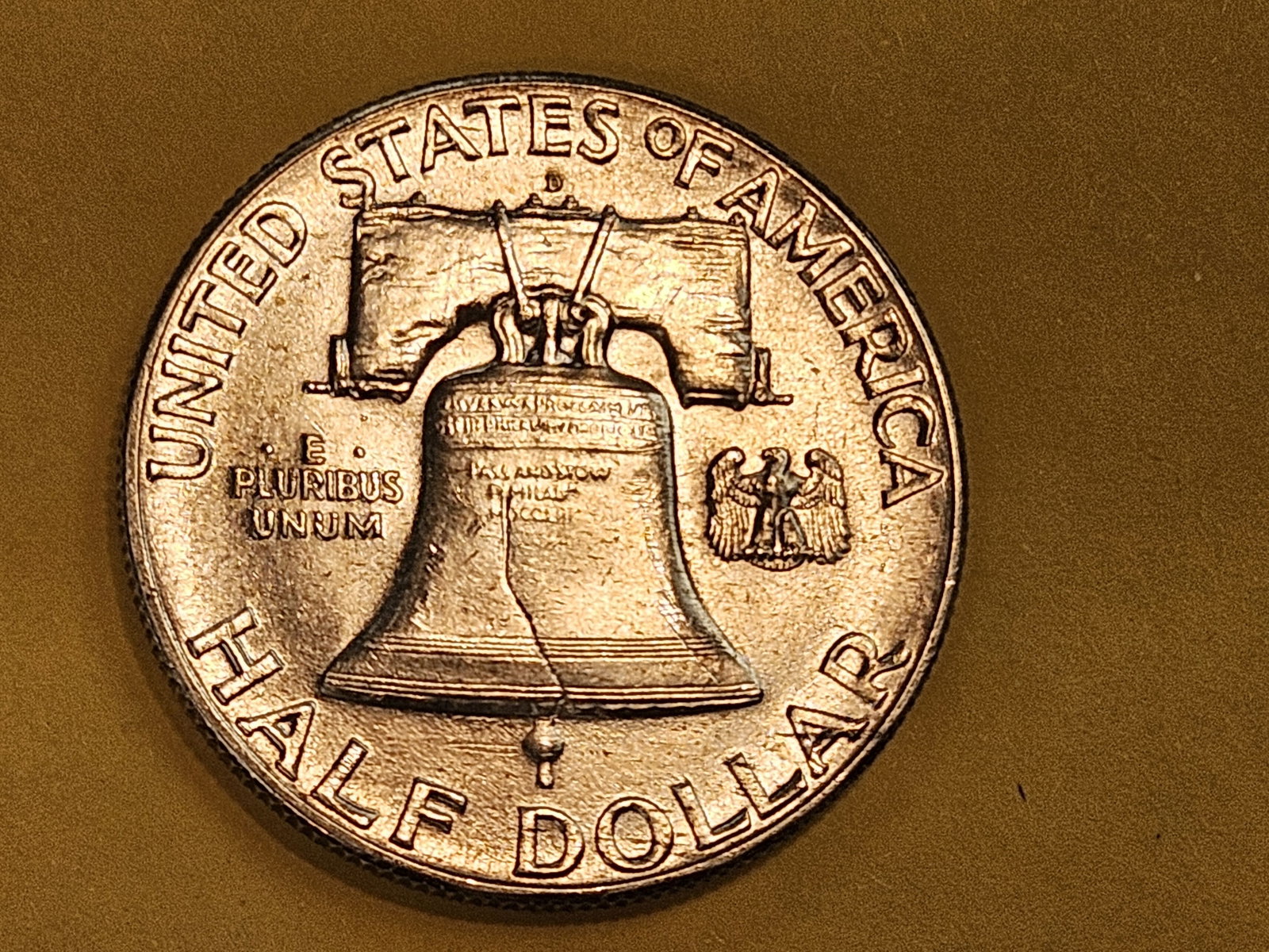 Very Choice Brilliant Uncirculated 1948-D Franklin Half Dollar FBL - 7