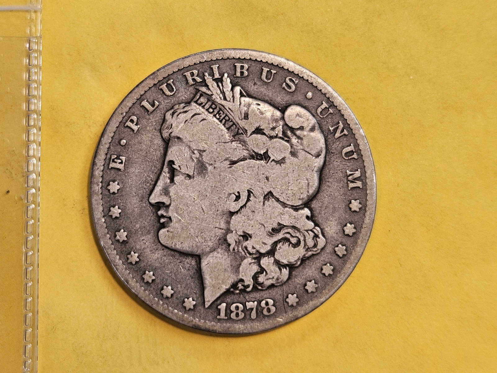 ** KEY DATE ** 1878-CC Morgan Dollar in Good plus: KEY DATE! CARSON CITY!