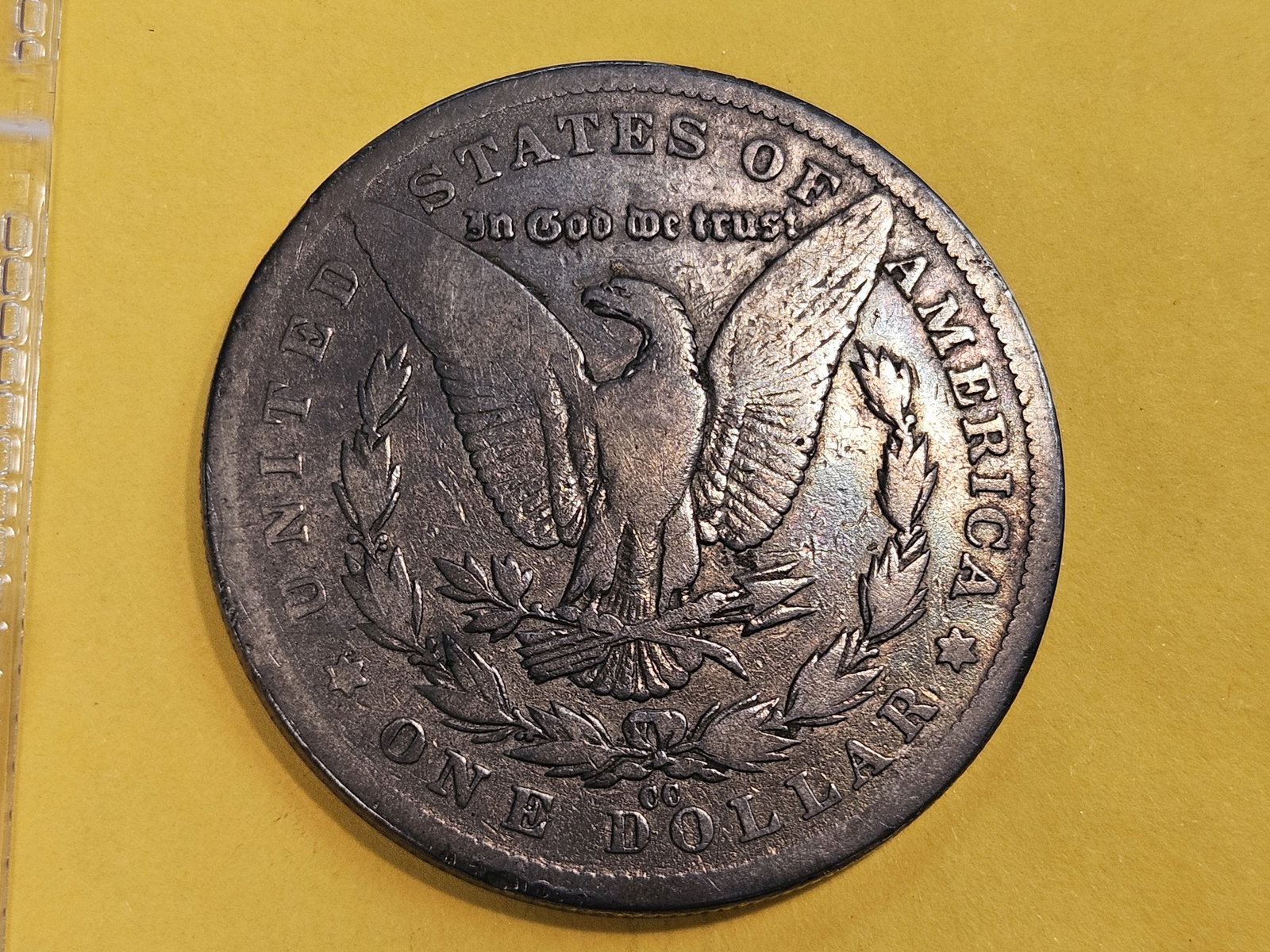 ** KEY DATE ** 1890-CC Morgan Dollar in Very Good - details - 3