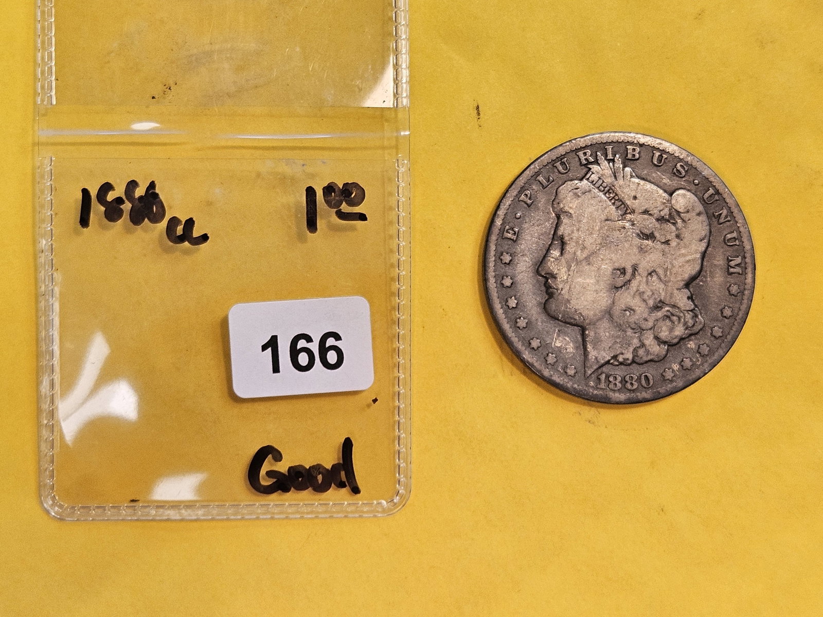 ** KEY DATE ** 1880-CC Morgan Dollar in Good - 2