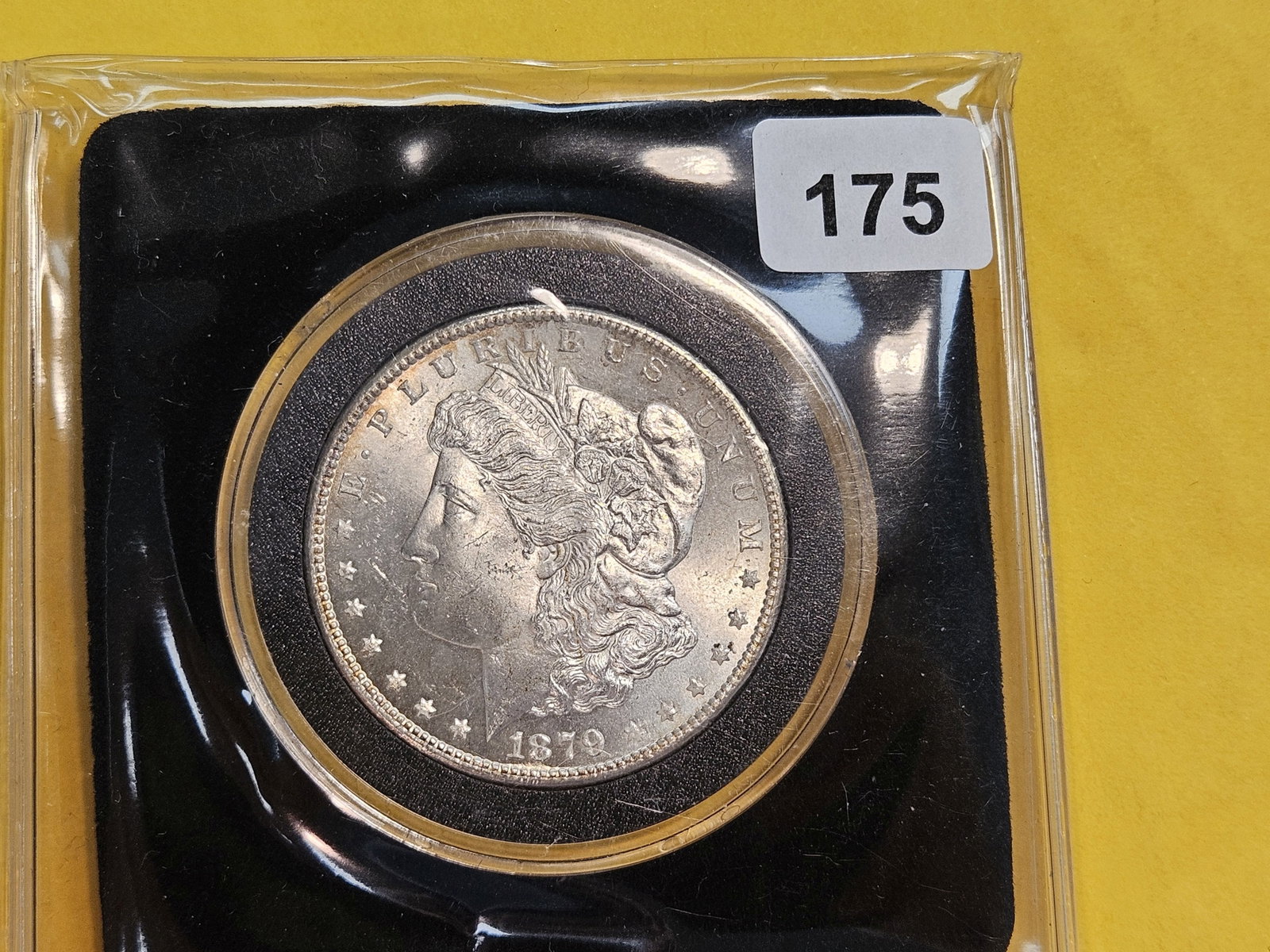 Very Choice Brilliant Uncirculated plus 1879-S Morgan Dollar - 2