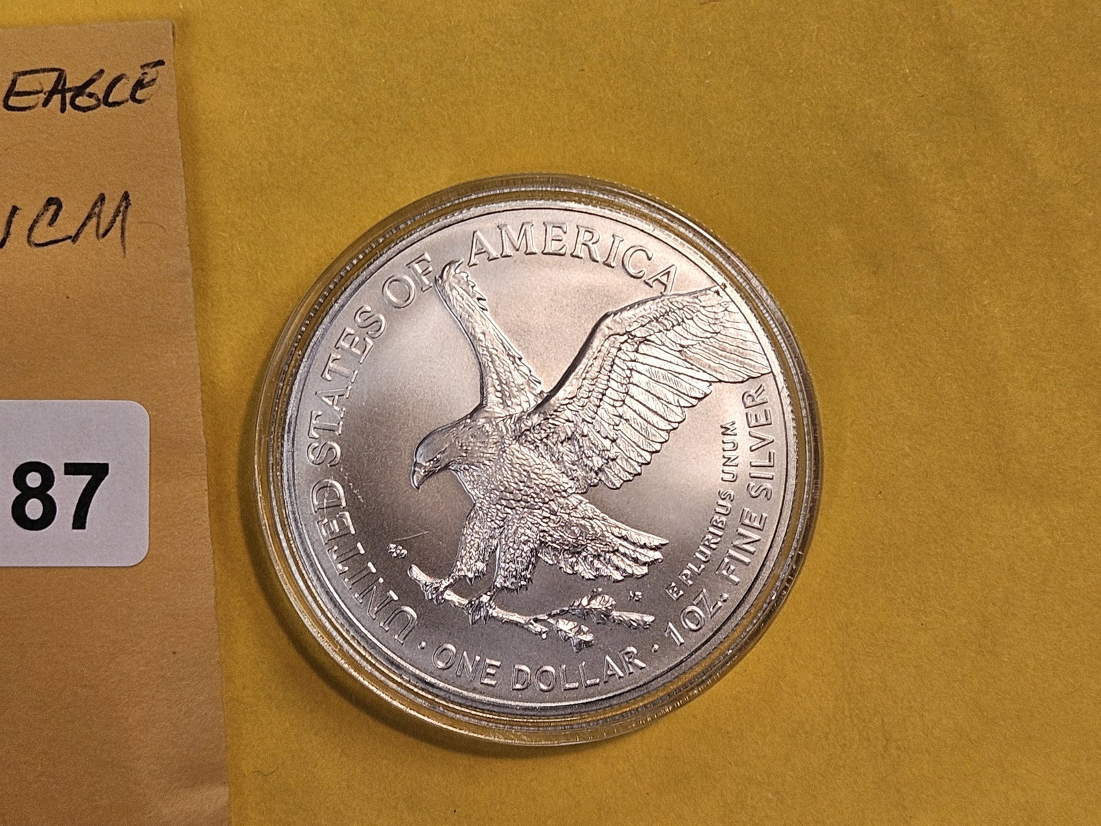 GEM Brilliant Uncirculated 2021 American Silver Eagle - 3